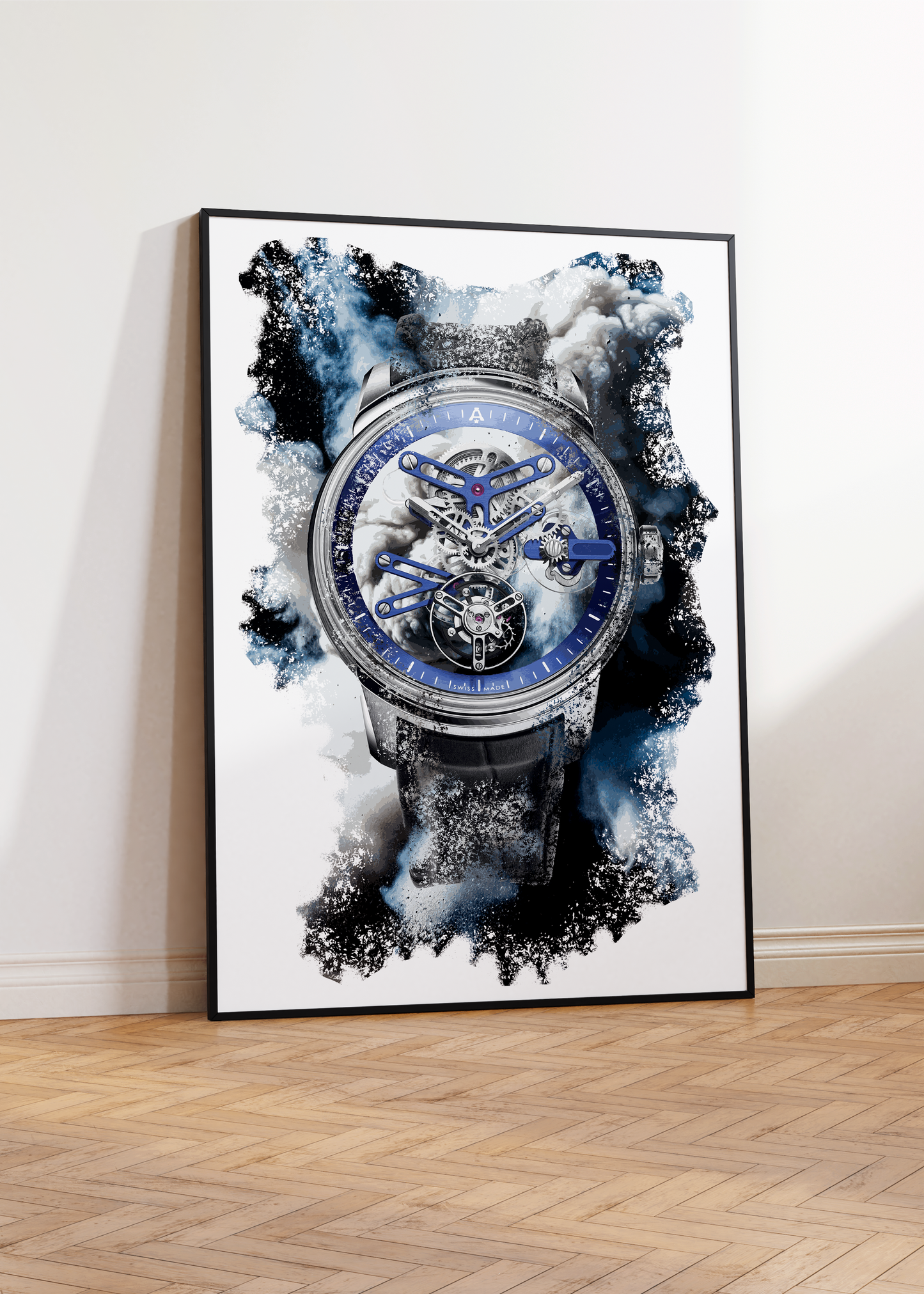 U20 Ultra-Skeleton Tourbillon Ref. 0TCAB.U01A Watch Art Print Poster
