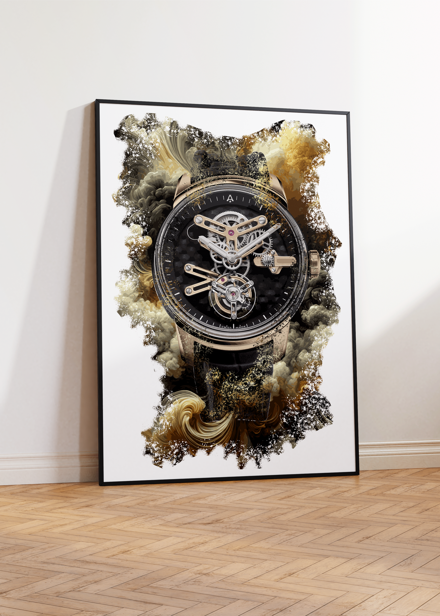 U21 Tourbillon Ref. OTCAD.B01A Watch Art Print Poster