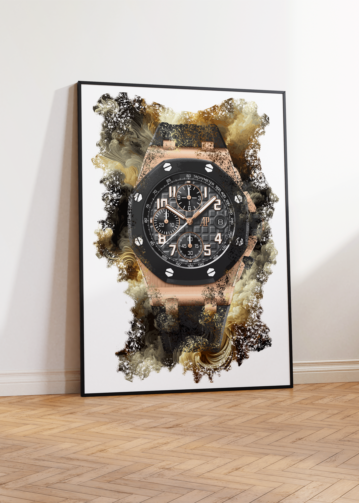 Royal Oak Offshore Selfwinding Chronograph Ref. 26238OK.OO.A002CA.01 Watch Art Print Poster