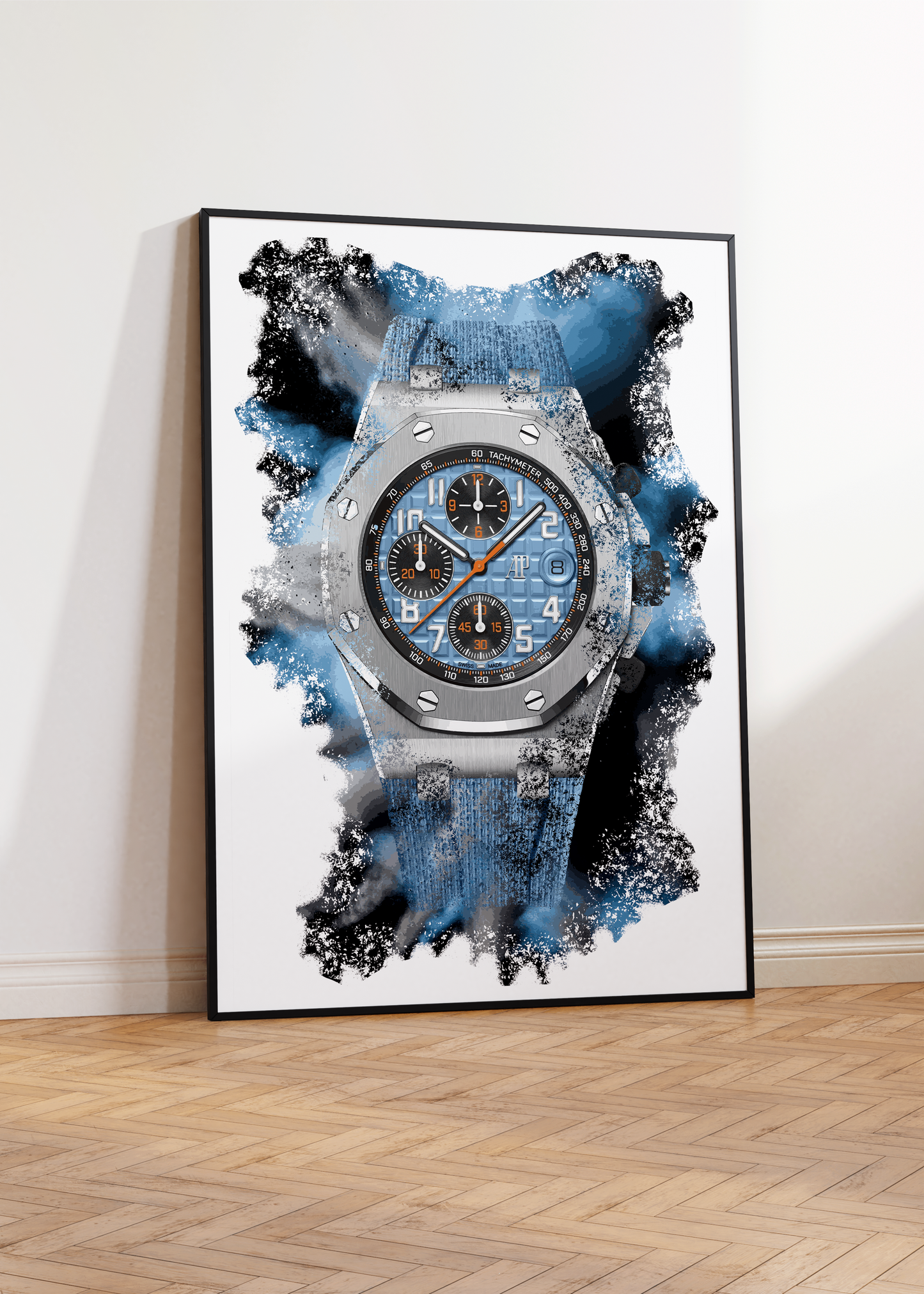 Royal Oak Offshore Selfwinding Chronograph Ref. 26238ST.OO.A340CA.01 Watch Art Print Poster
