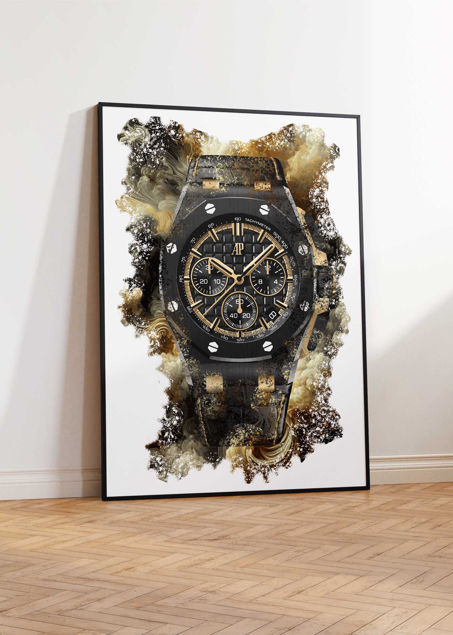 Royal Oak Offshore Selfwinding Chronograph Ref. 26420CE.OO.A127CR.01 Watch Art Print Poster