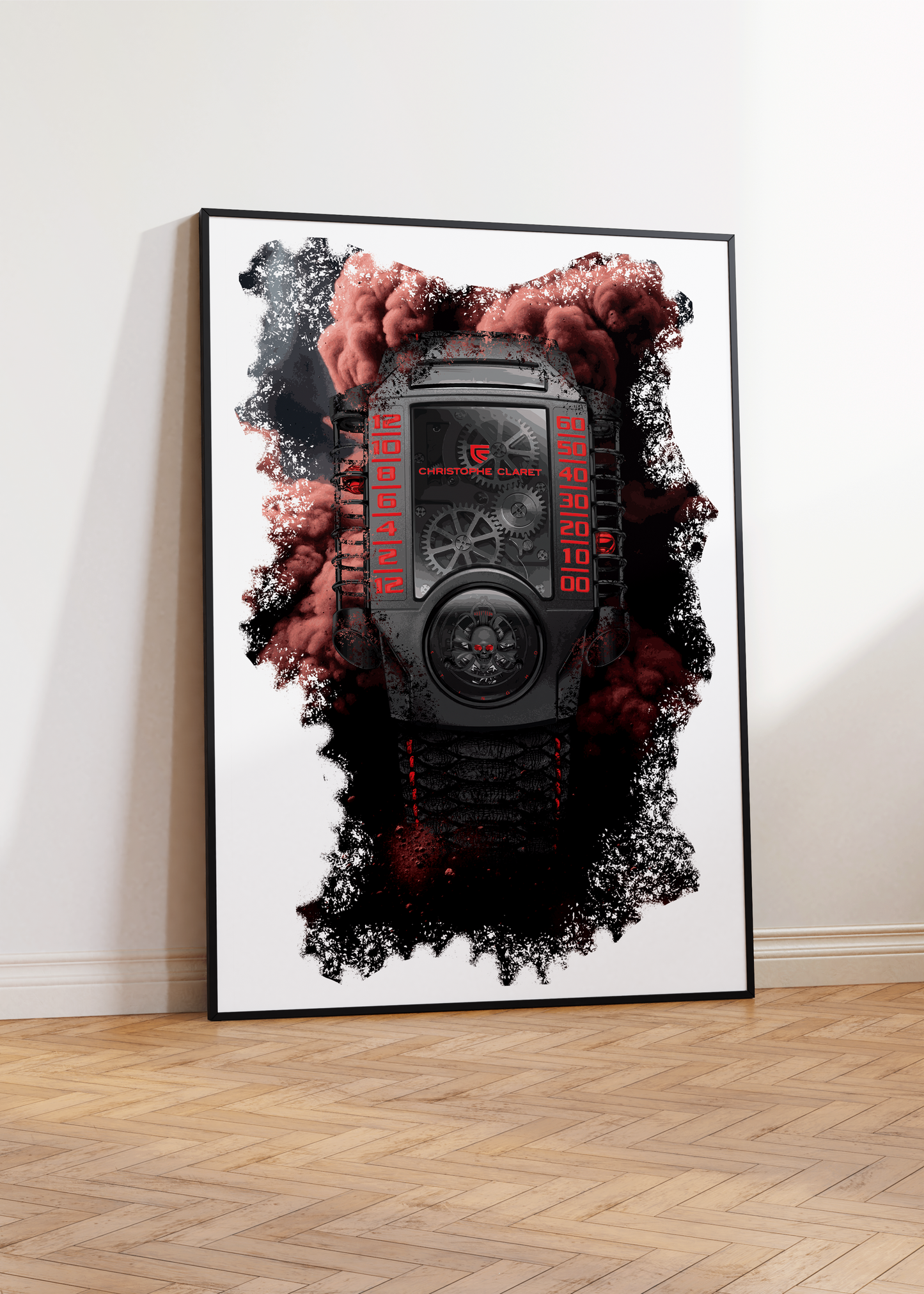 XTREM6 Ref. MTR.FLY11.160-168 Watch Art Print Poster