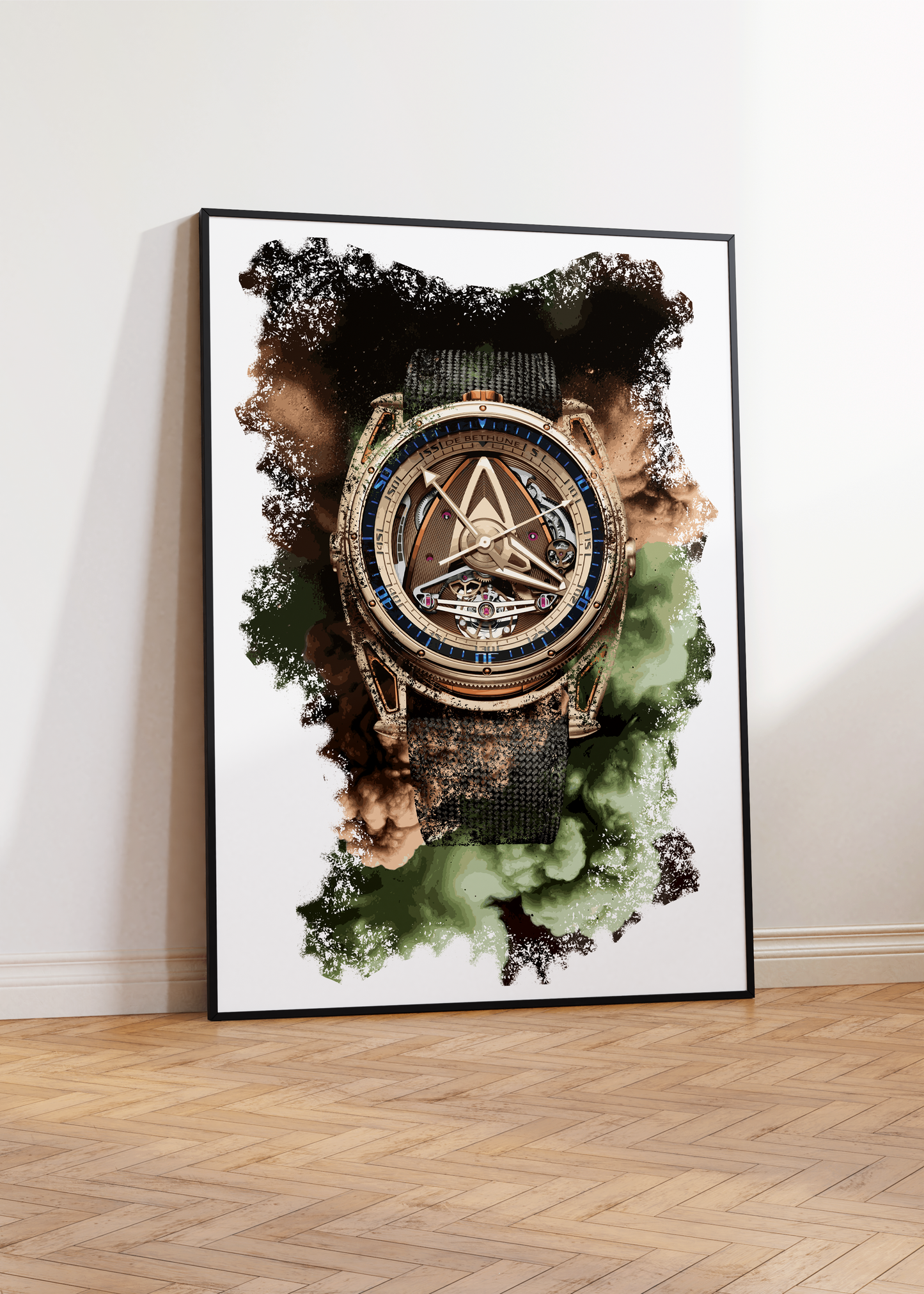DB28GS “Yellow Submarine” Ref. DB28GFV2Y Watch Art Print Poster