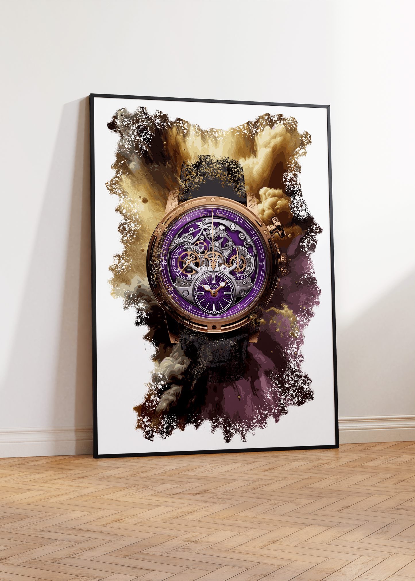 Memoris Ref. LM-79.50.17 Watch Art Print Poster