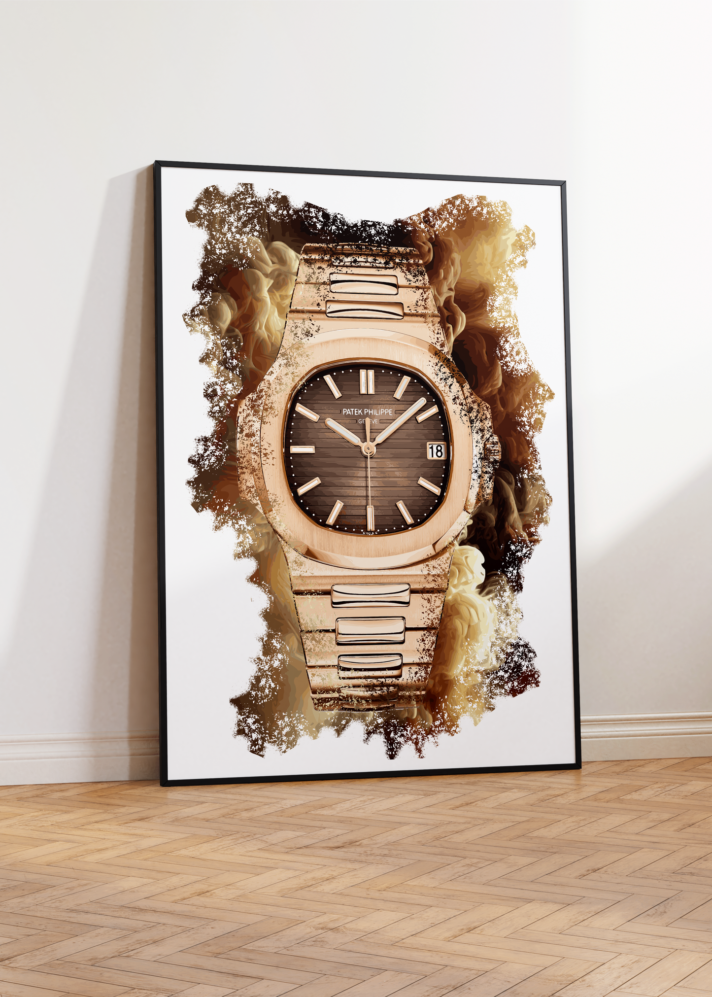 Nautilus Ref. 5711/1R-001 Watch Art Print Poster