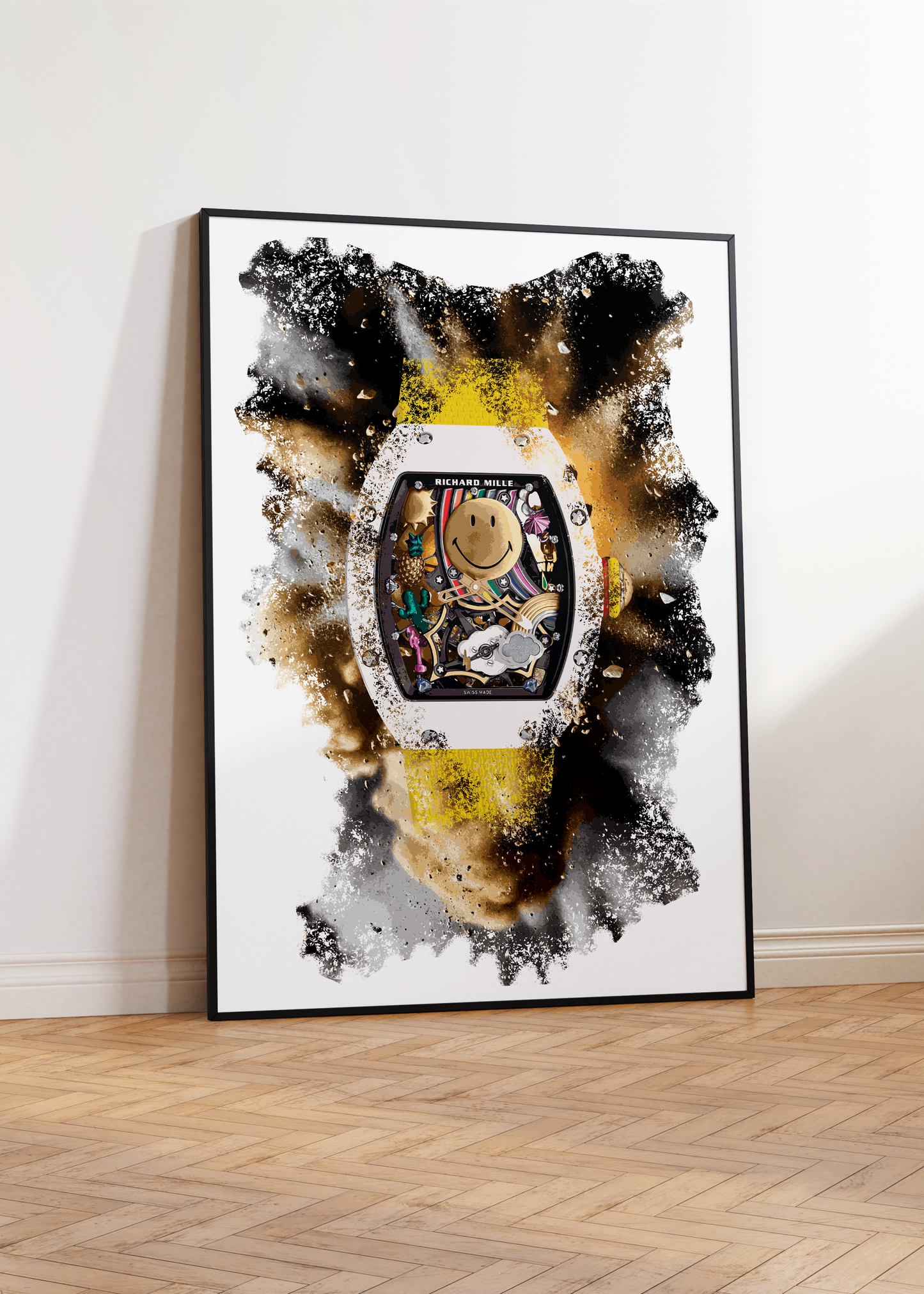 RM 88 Tourbillon Smiley Watch Art Print Poster