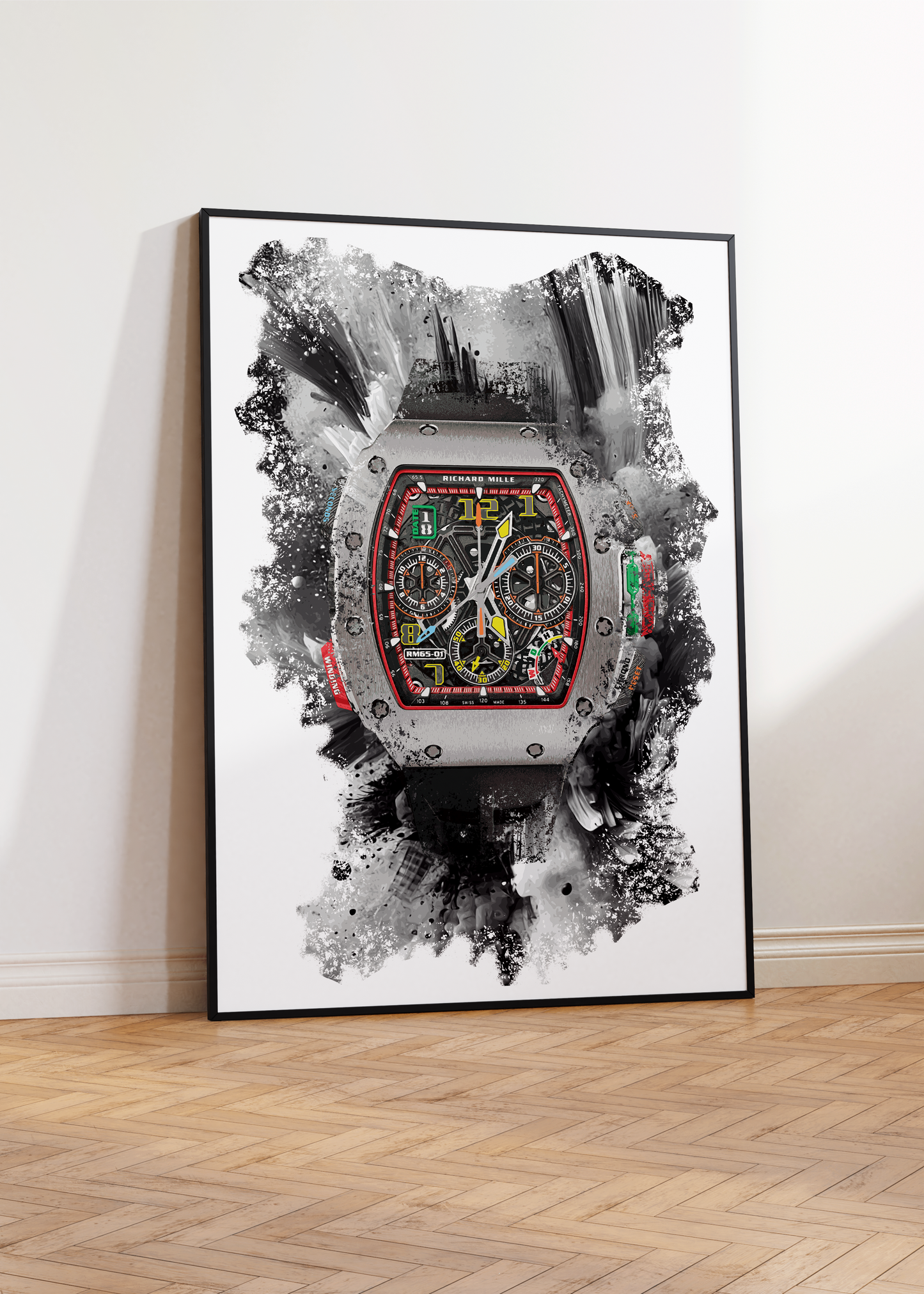 RM 65-01 Watch Art Print Poster