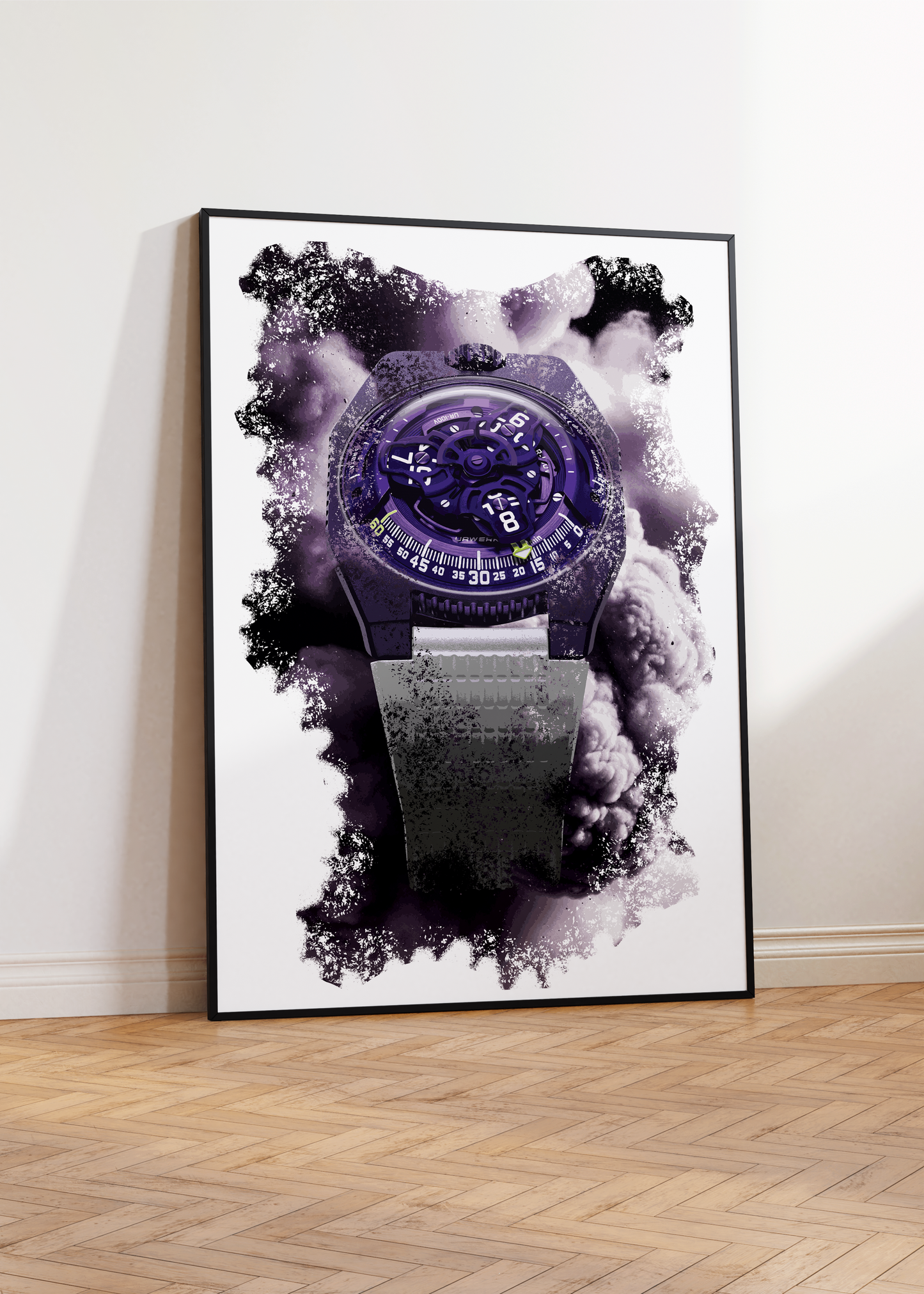 UR-100V UltraViolet Watch Art Print Poster