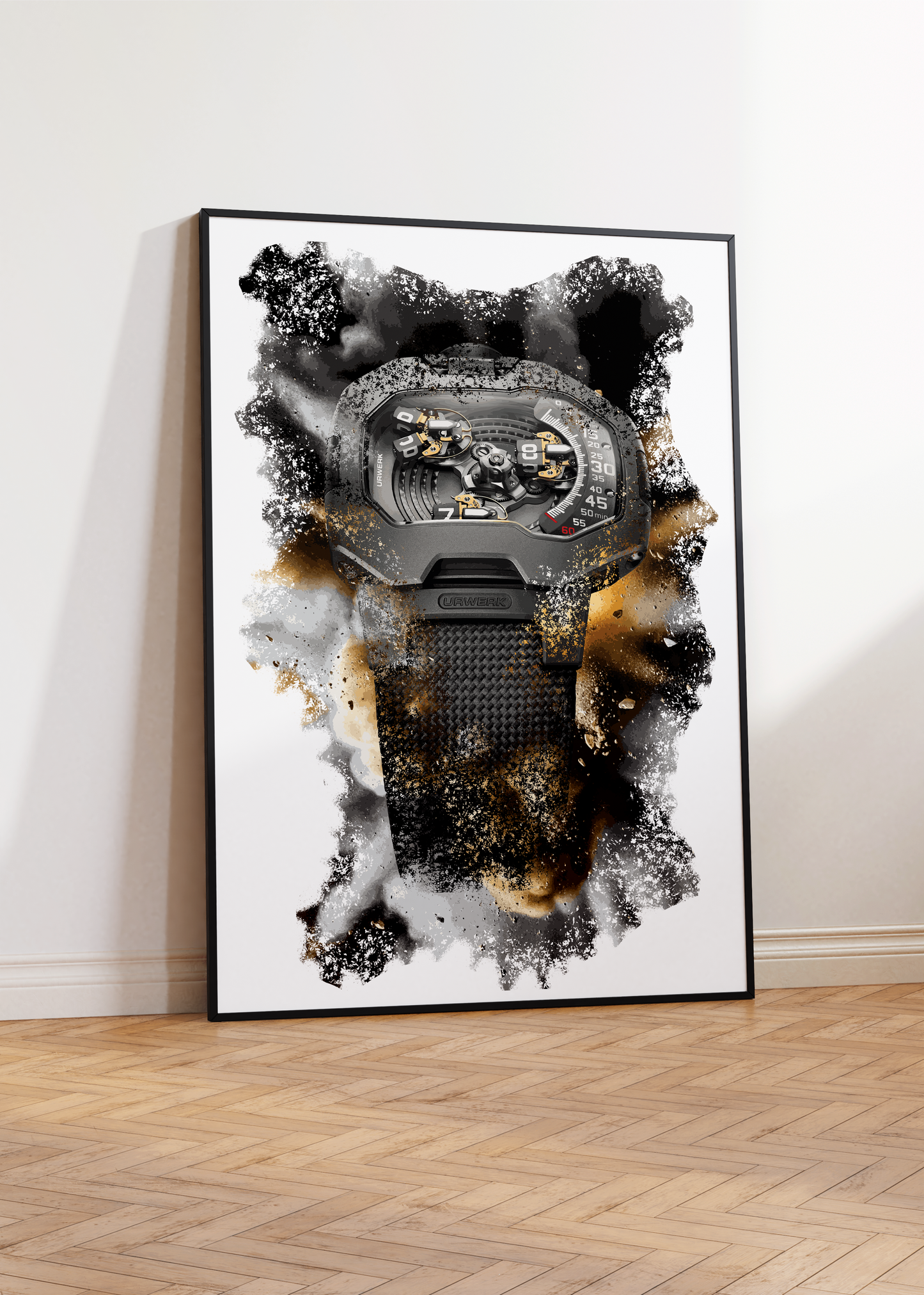 UR-120 AKA Spock Watch Art Print Poster