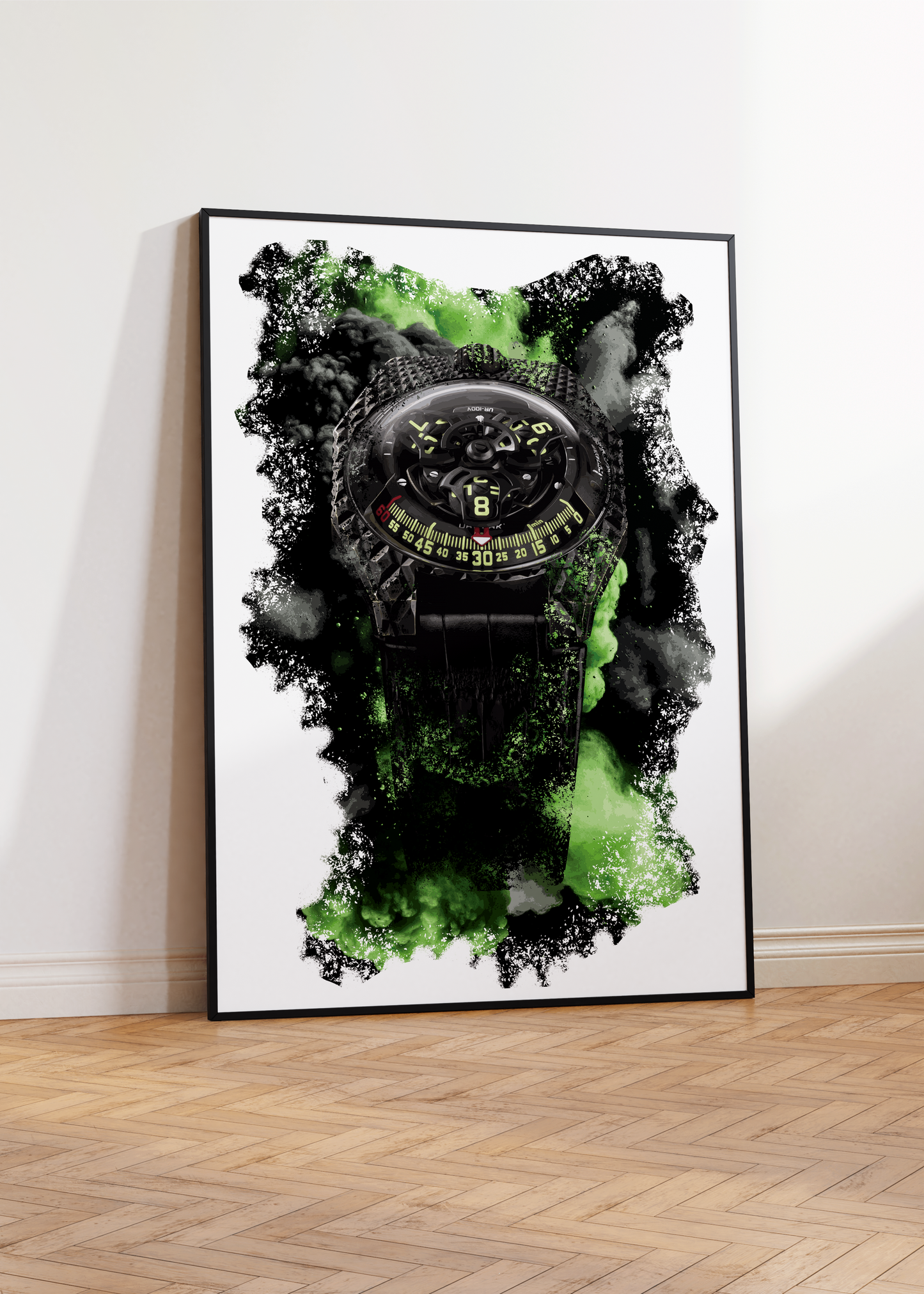 UR-105 CT Iron Watch Art Print Poster