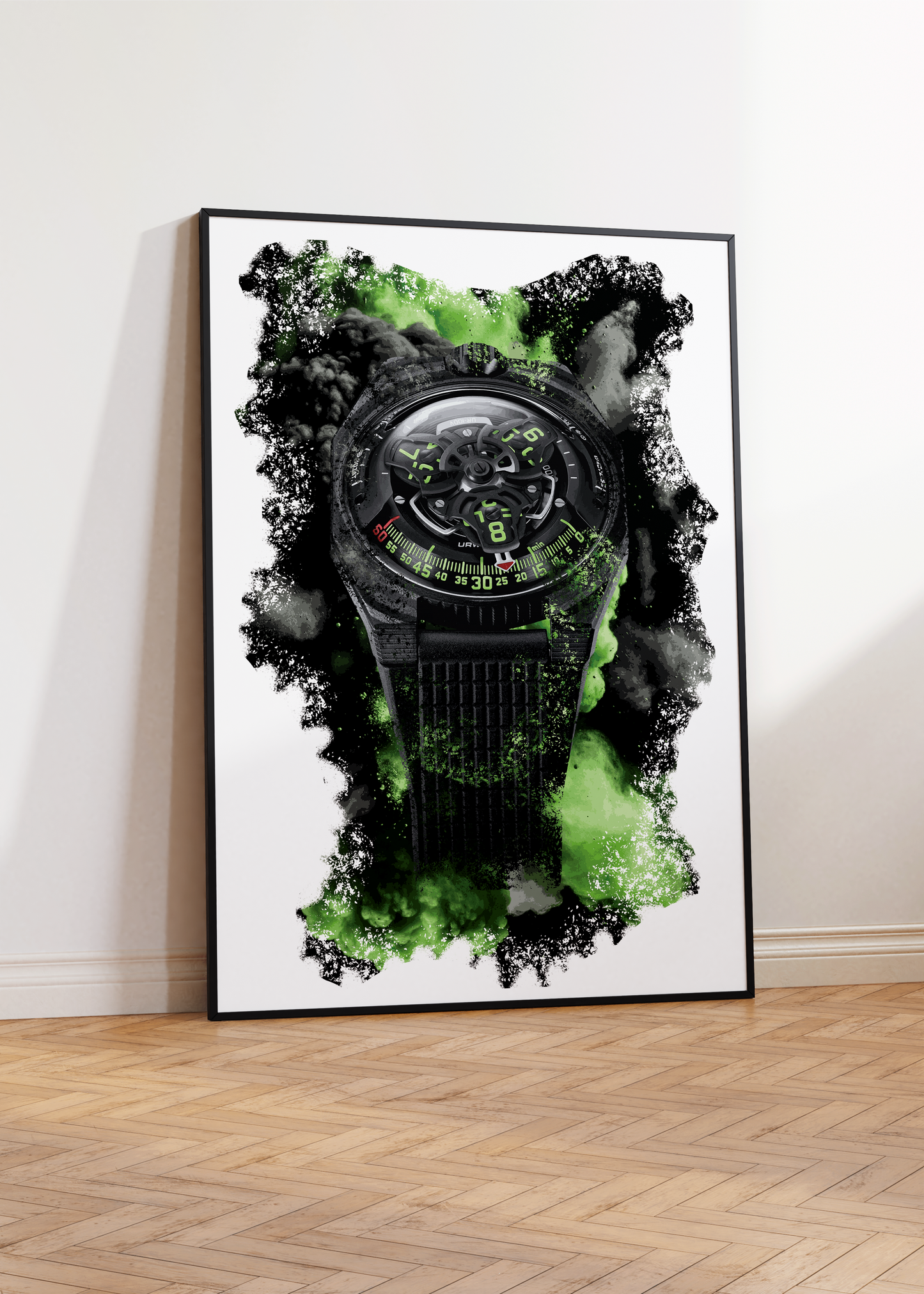 UR-100V C52 Watch Art Print Poster