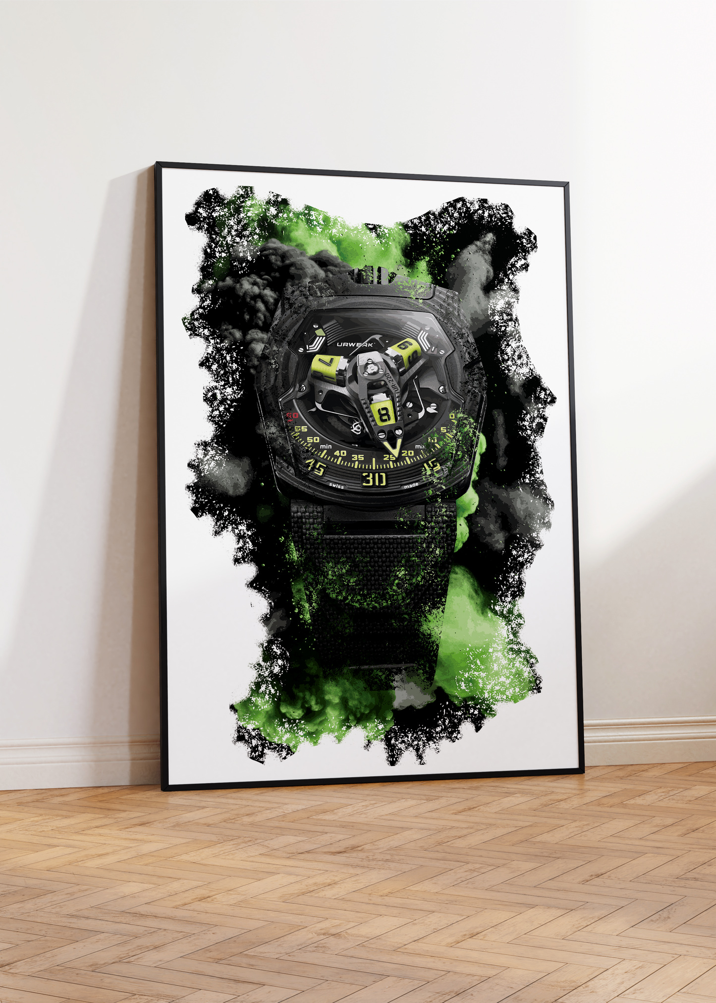 UR-220 SL Asimov Watch Art Print Poster