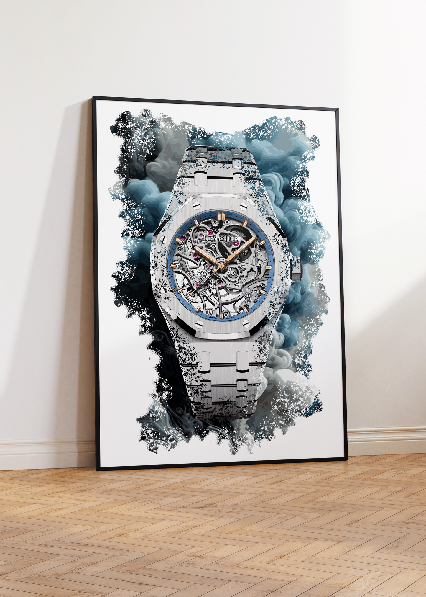 Royal Oak Ref. 15467BC.OO.1256BC.01 Watch Art Print Poster