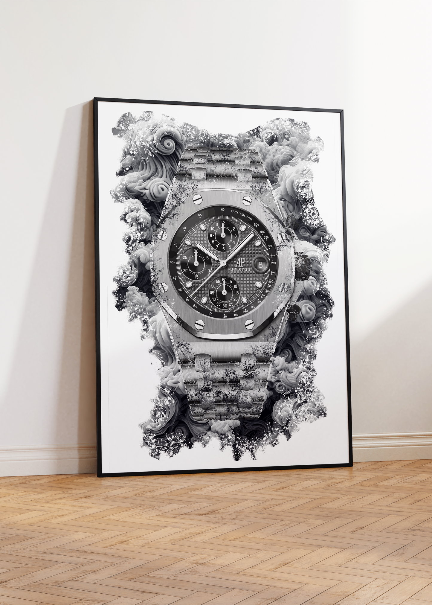 Royal Oak Offshore Selfwinding Chronograph Ref. 26238TI.OO.2000TI.01 Watch Art Print Poster