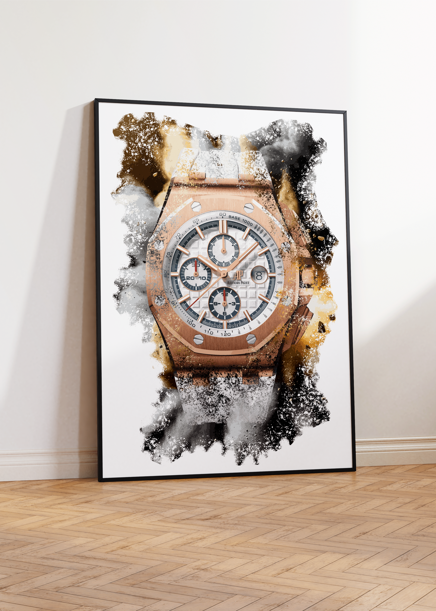 Royal Oak Offshore CHRONOGRAPH SUMMER EDITION 2017 Ref. 26408OR.OO.A010CA.01 Watch Art Print Poster