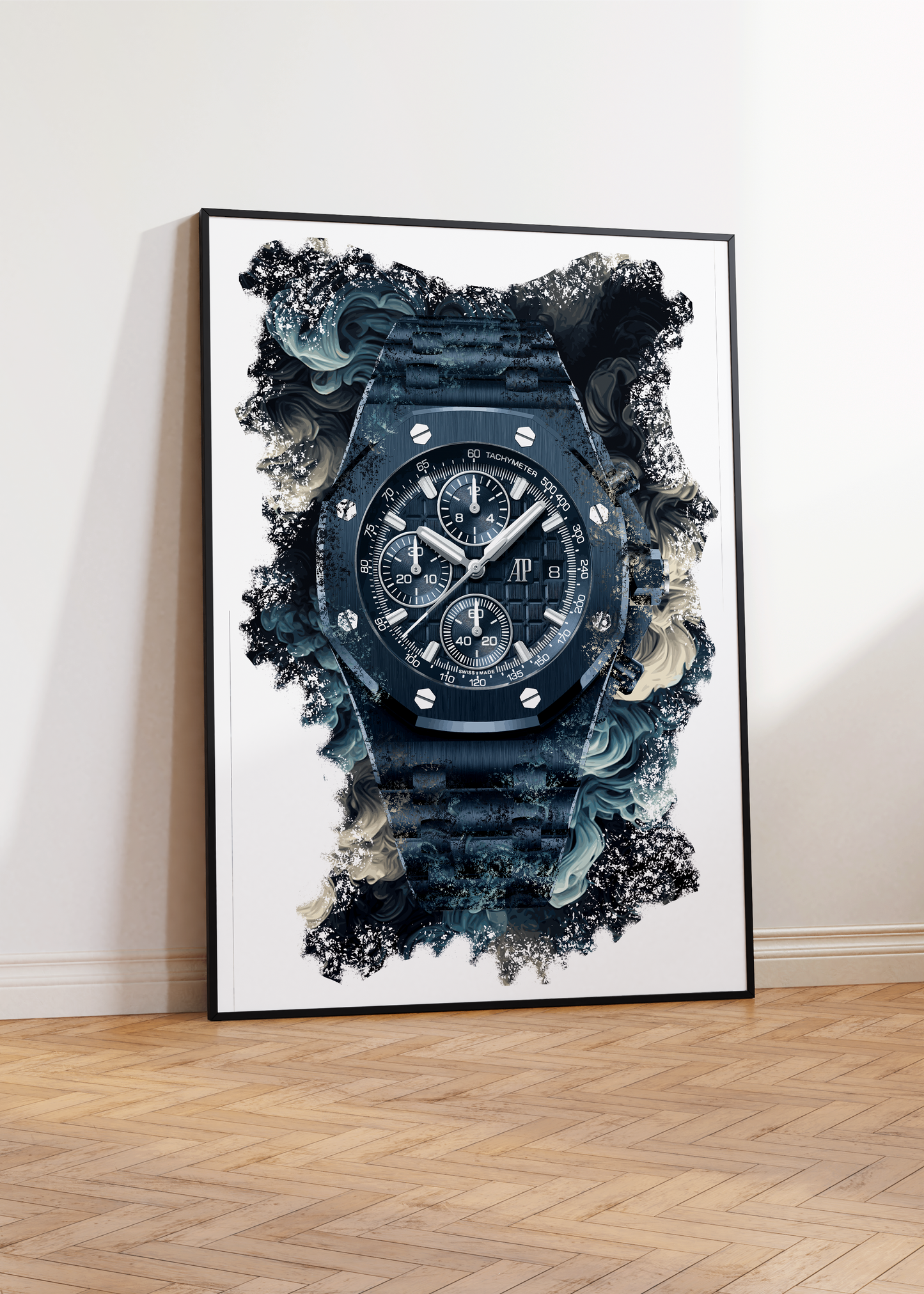 Royal Oak Offshore Selfwinding Chronograph Ref. 26238CD.OO.1300CD.01 Watch Art Print Poster