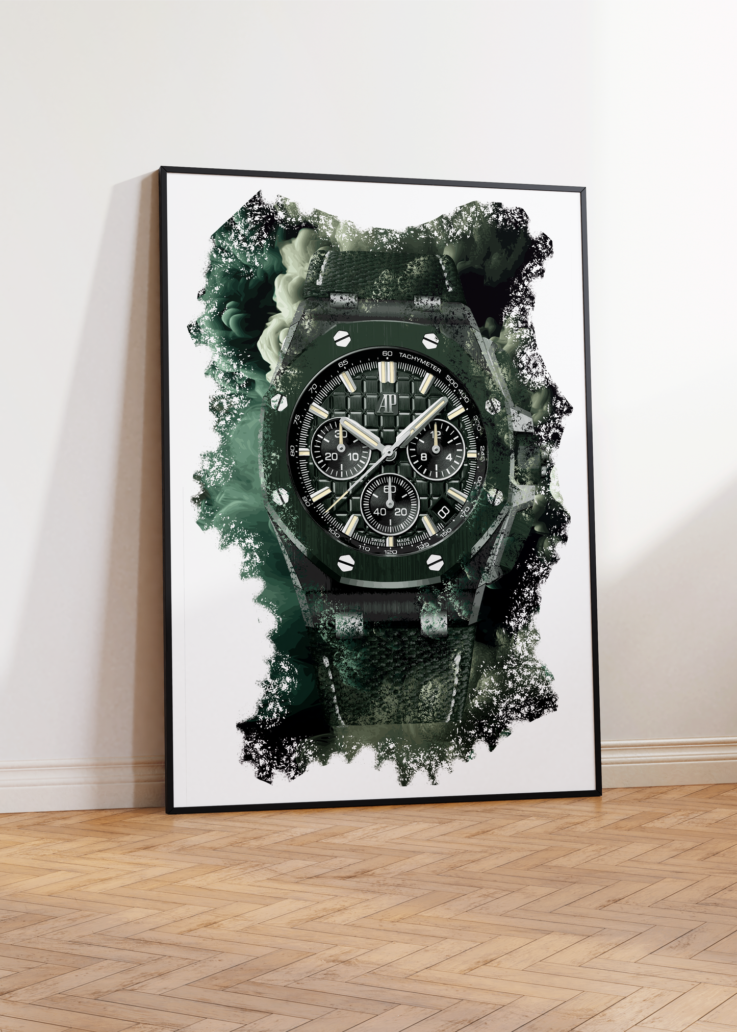 Royal Oak Offshore Selfwinding Chronograph Ref. 26420CE.OO.A063VE.01 Watch Art Print Poster