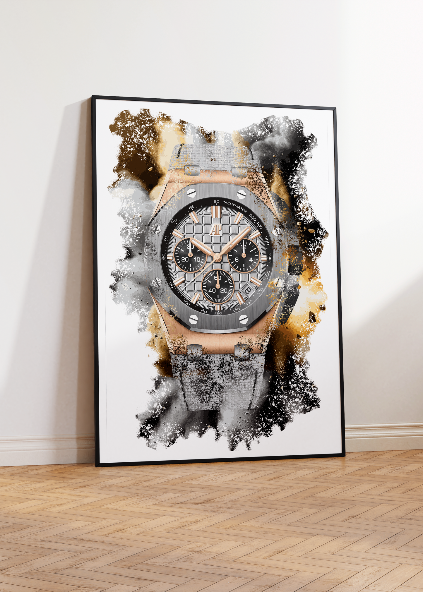 Royal Oak Offshore Selfwinding Chronograph Ref. 26420OI.OO.A015VE.01 Watch Art Print Poster
