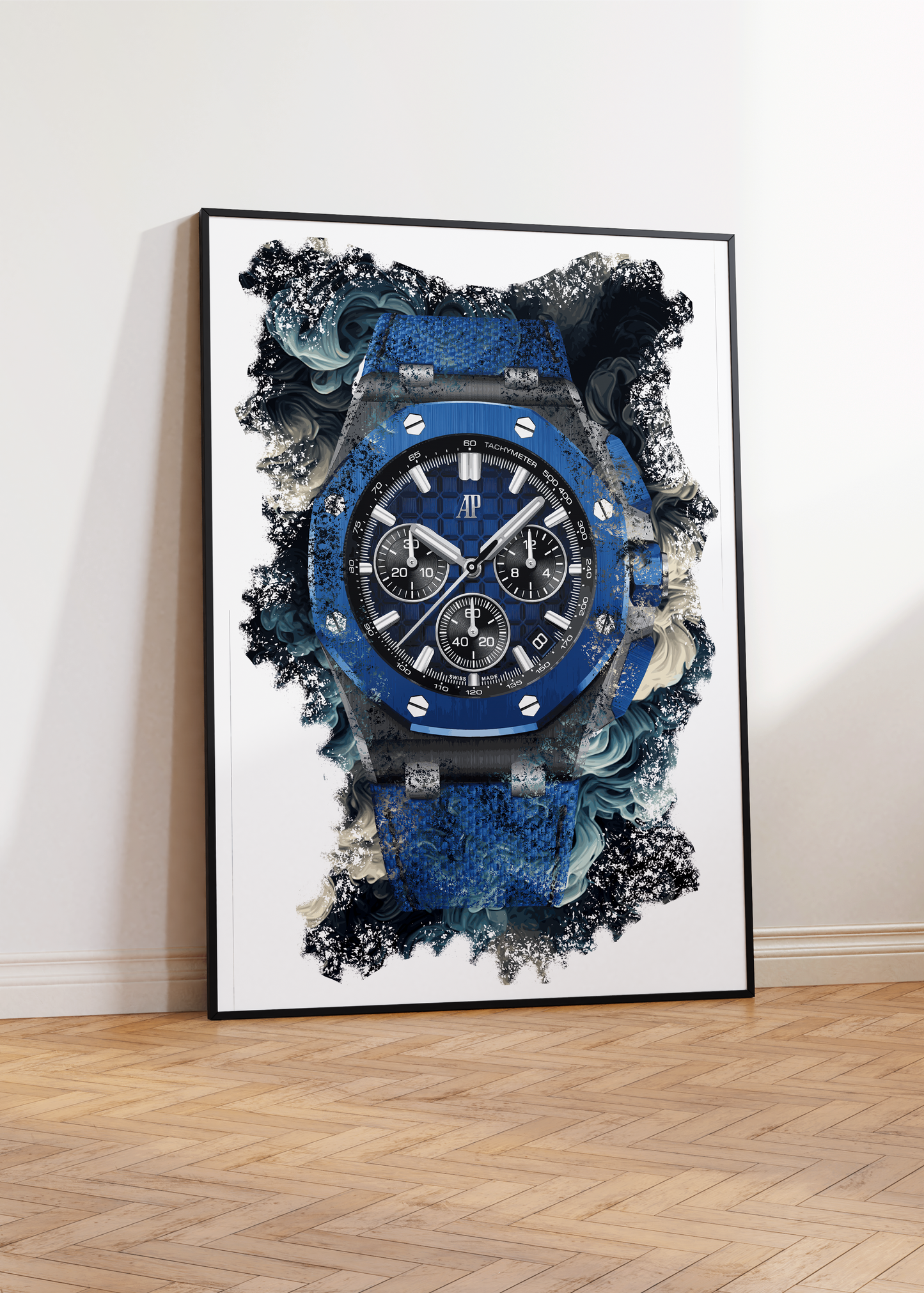 Royal Oak Offshore Selfwinding Chronograph Ref. 26420CE.OO.A043VE.01 Watch Art Print Poster
