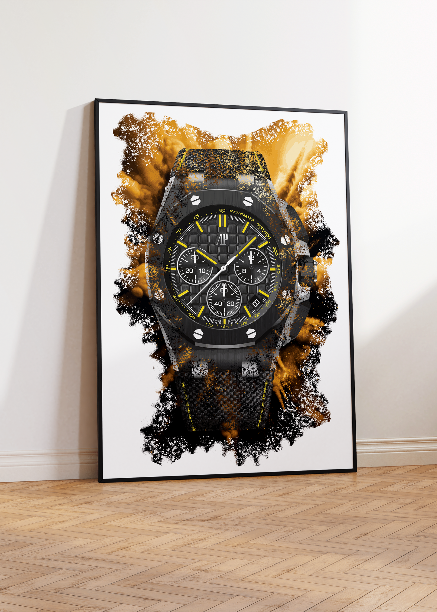 Royal Oak Offshore Selfwinding Chronograph Ref. 26420CE.OO.A005VE.01 Watch Art Print Poster