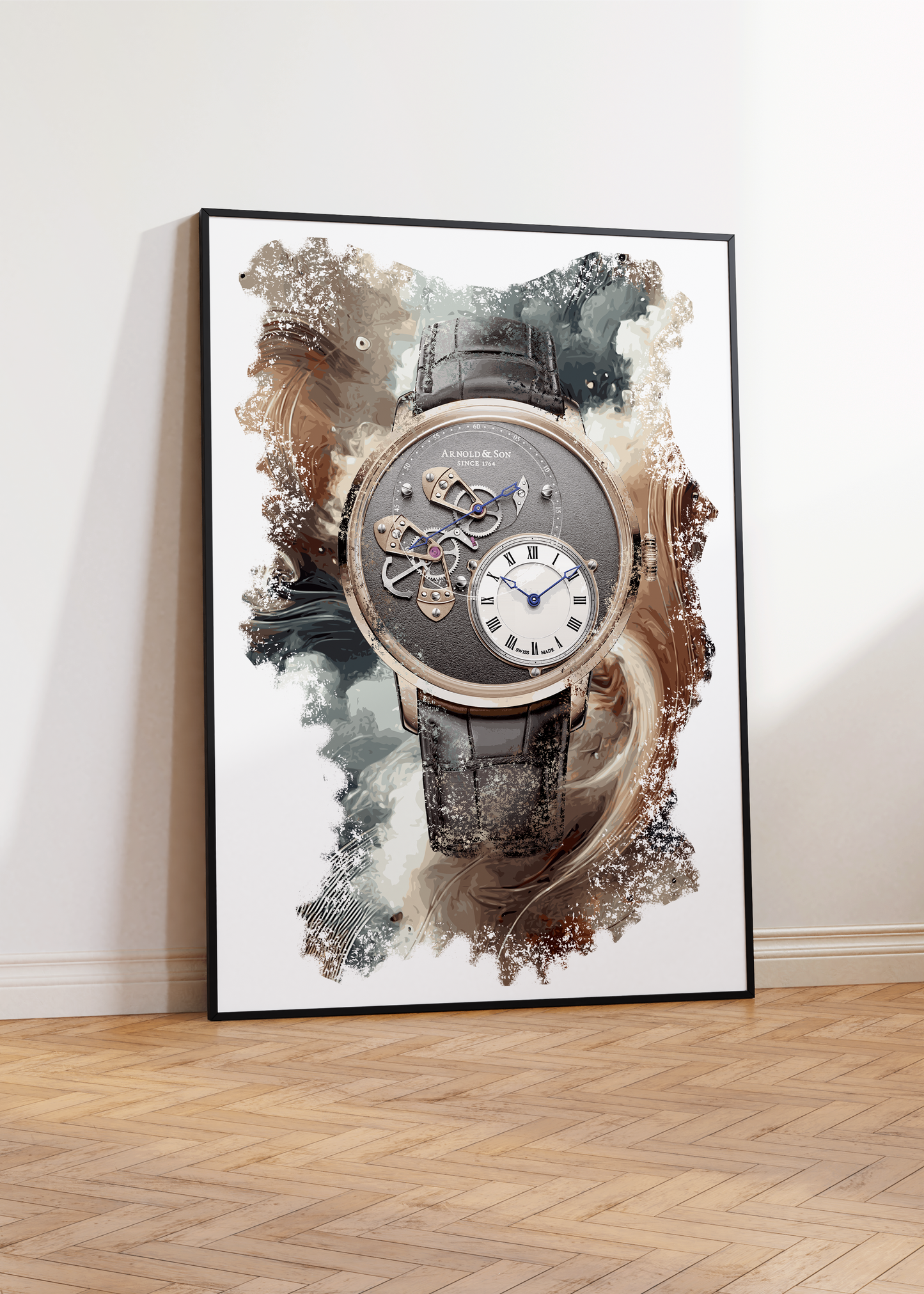 DSTB Gold Ref. 1ATAR.S010A.C120A Watch Art Print Poster