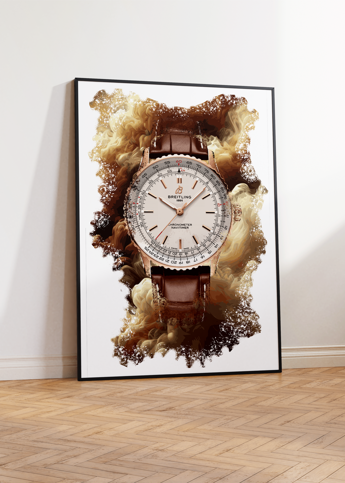 Navitimer Automatic Ref. R17329F41G1P1 Watch Art Print Poster