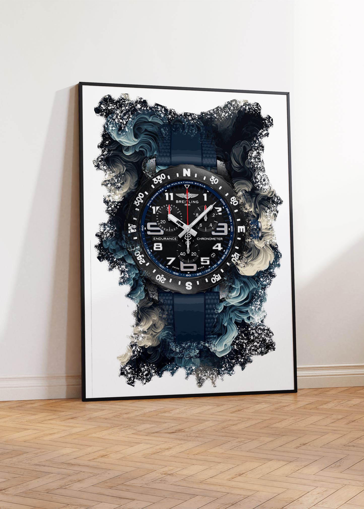 Endurance Pro Ref. X82310D51B1S2 Watch Art Print Poster