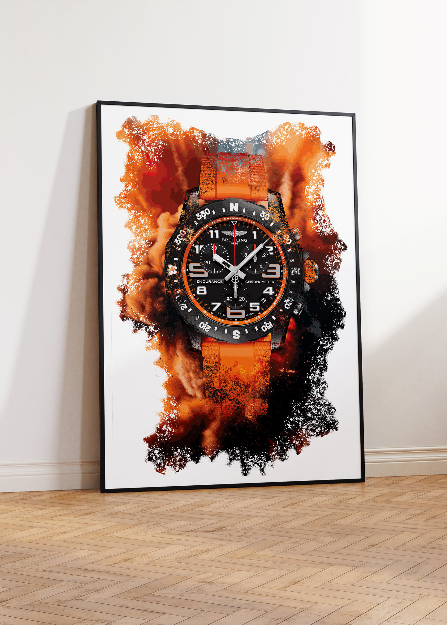 Endurance Pro Ref. X82310A51B1S2 Watch Art Print Poster