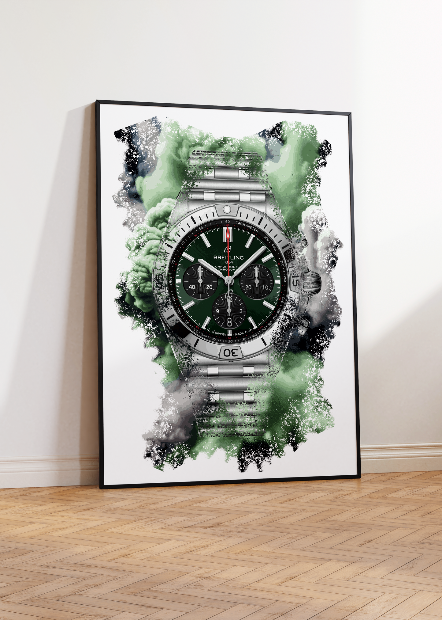 Chronomat B01 Ref. AB0134101L2A1 Watch Art Print Poster