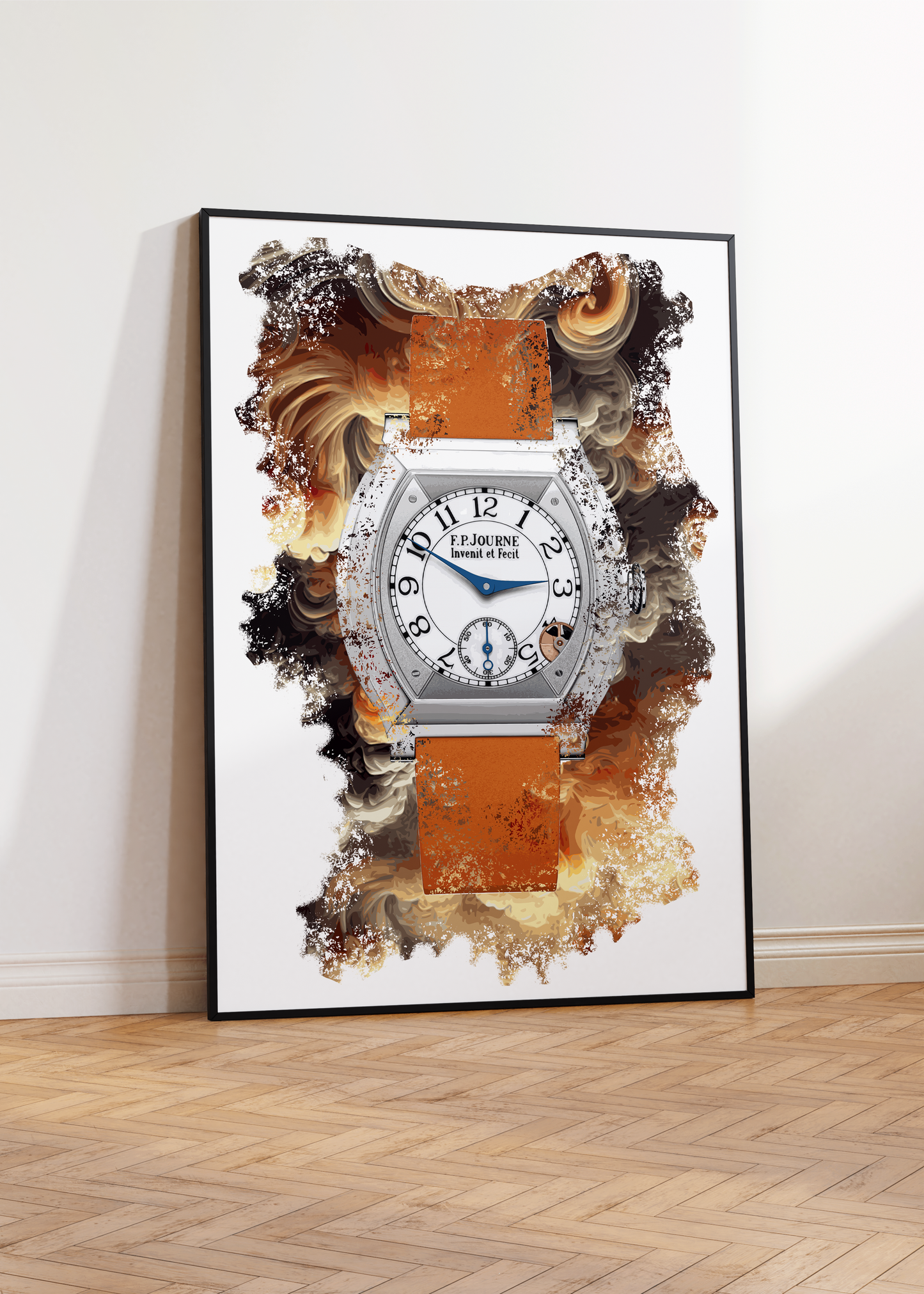 élégante 40 Watch Art Print Poster