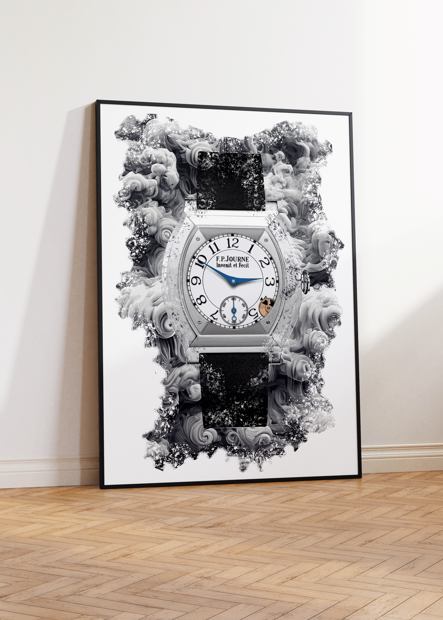 élégante 40 Watch Art Print Poster