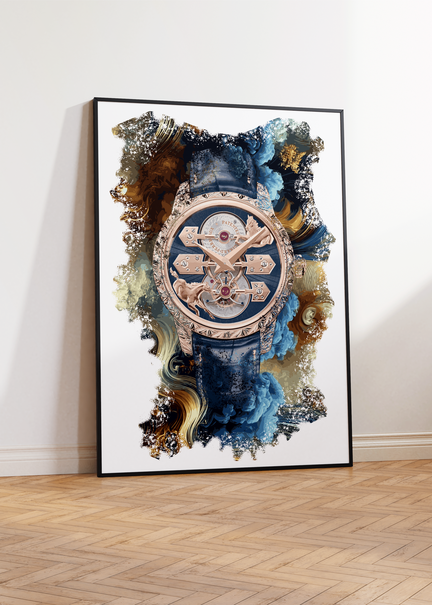 La Esmeralda Tourbillon “A Secret” Eternity Edition Ref. 99274-52-000-BA6A Watch Art Print Poster