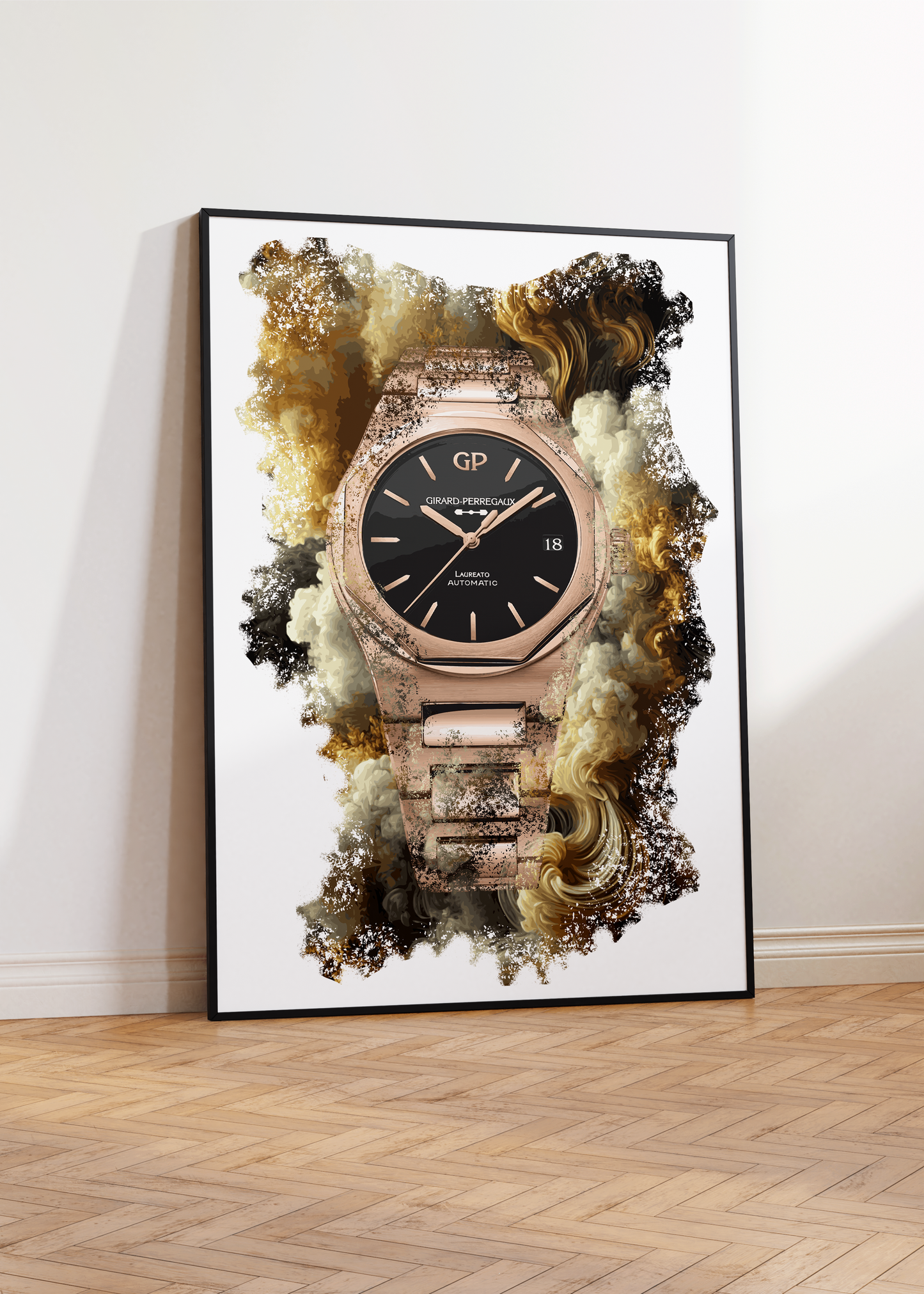 Laureato Ref. 81010-52-3118-1CM Watch Art Print Poster