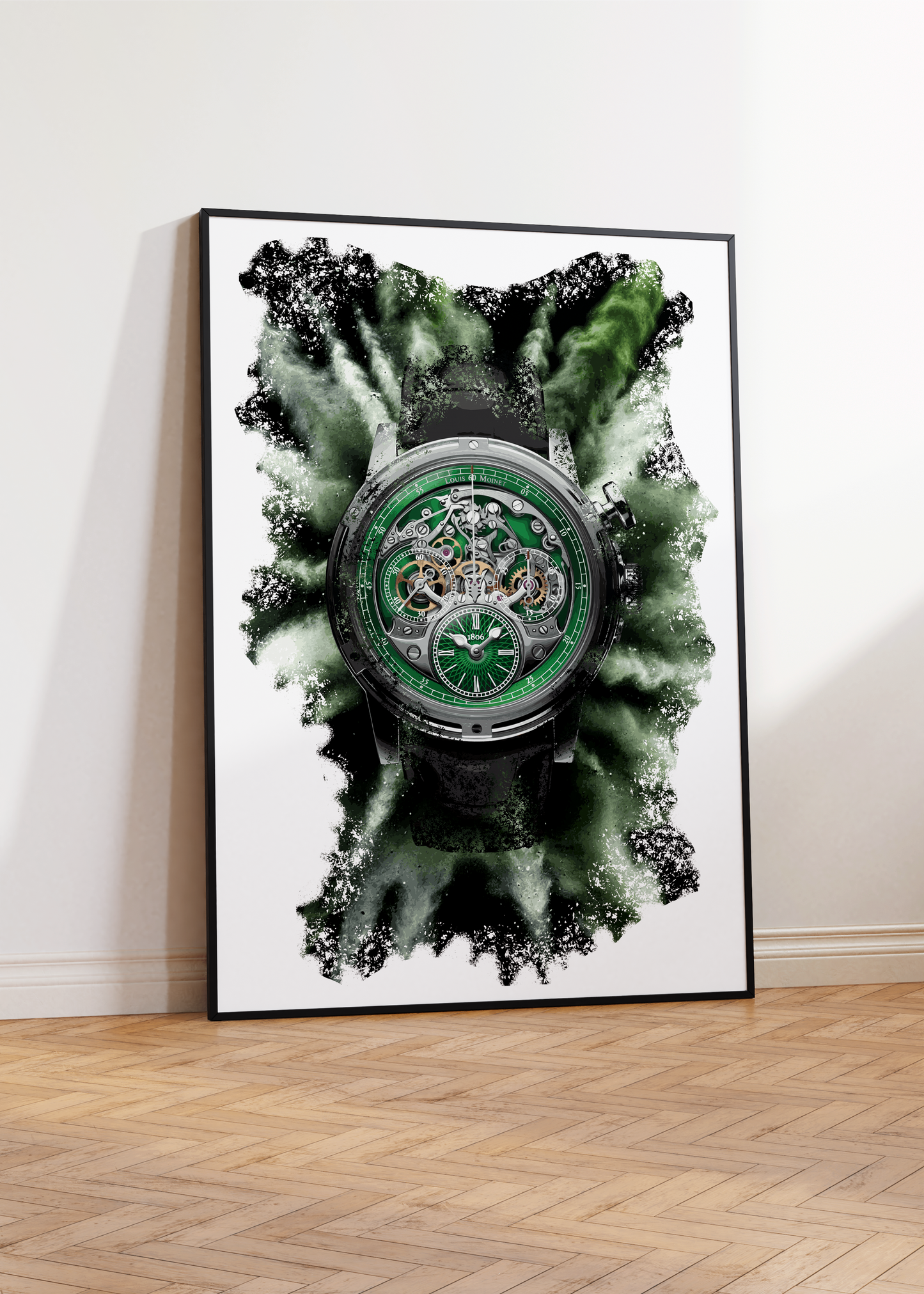 Memoris Ref. LM-54.70.35 Watch Art Print Poster