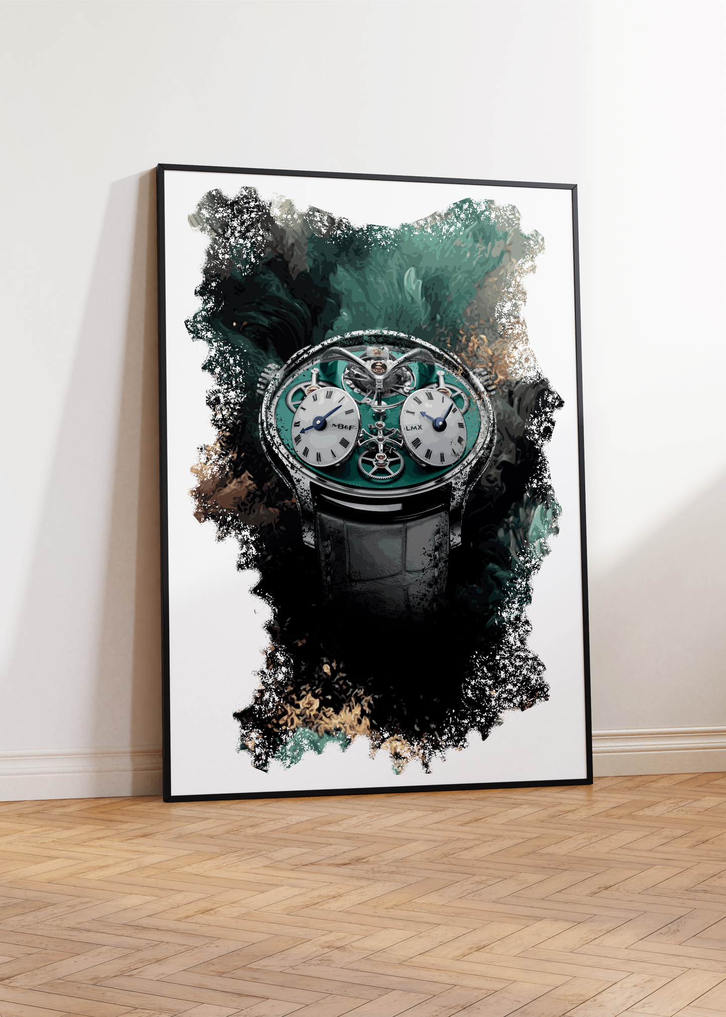 LMX Ref. 08.TL.G Watch Art Print Poster
