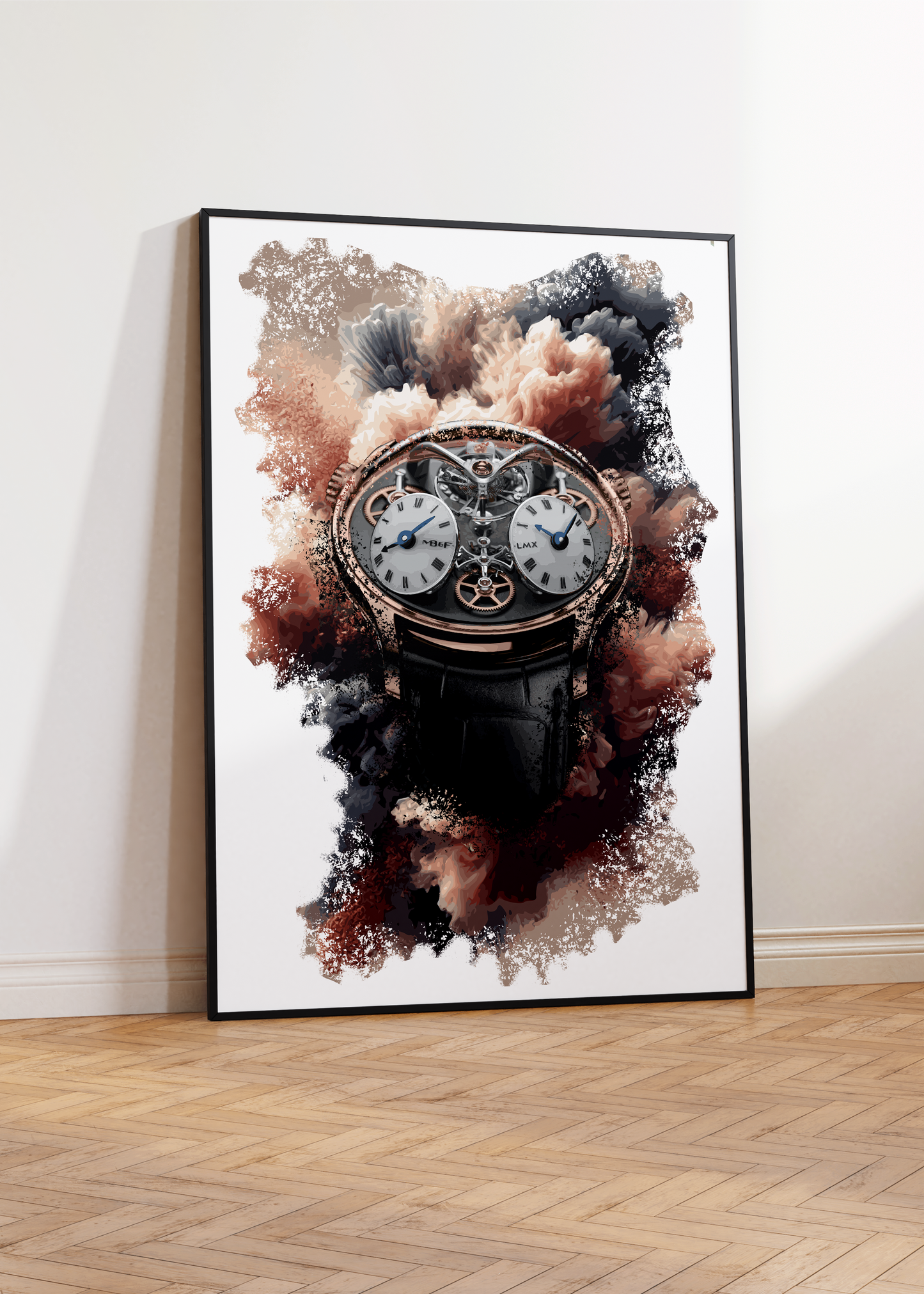 LMX Ref. 08.RL.B Watch Art Print Poster