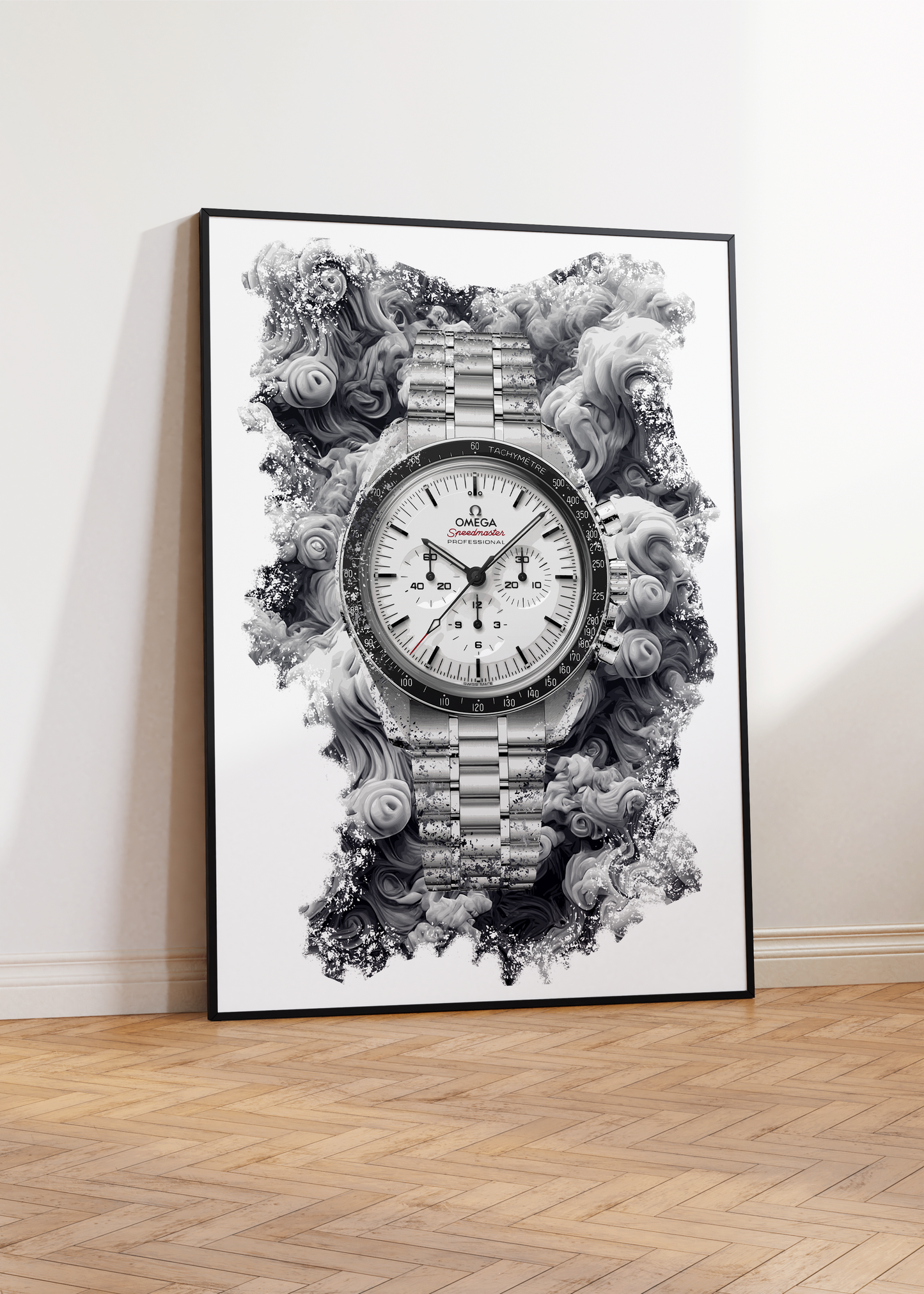 Speedmaster Moonwatch Ref. 310.30.42.50.04.001 Watch Art Print Poster
