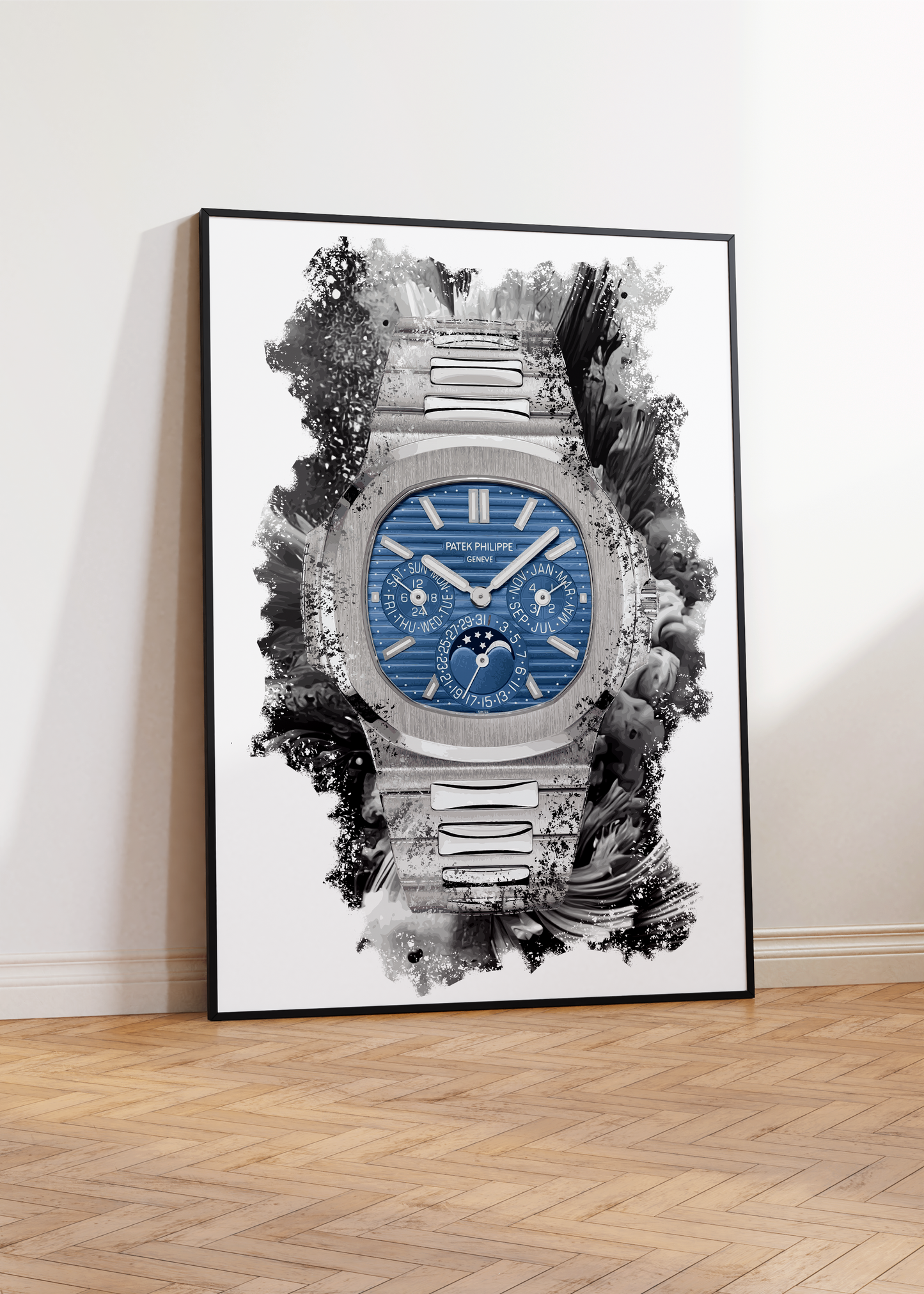 Nautilus Ref. 5740/1G Watch Art Print Poster