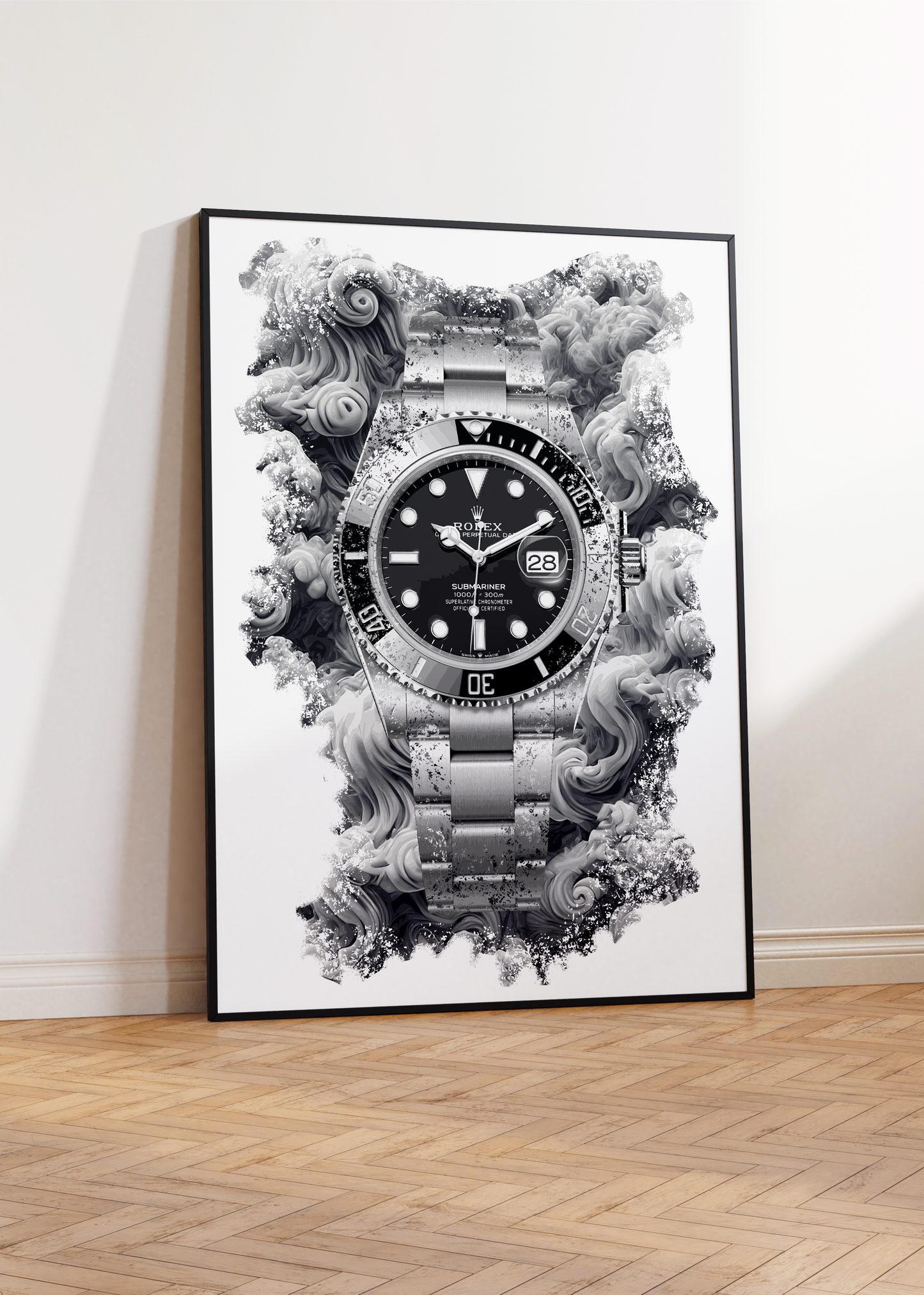 Submariner Ref. 126610LN Watch Art Print Poster
