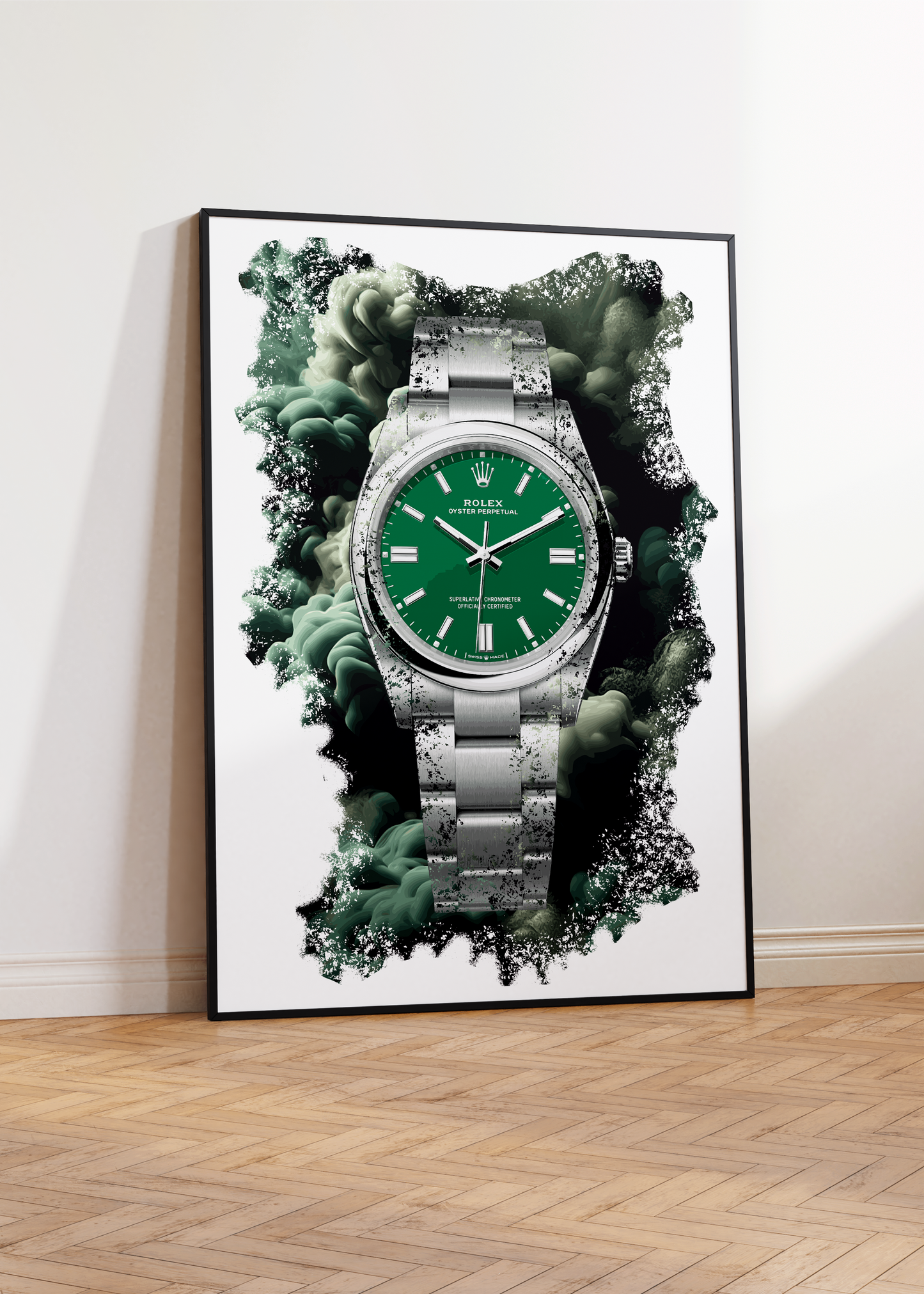 Oyster Perpetual Ref. 126000 Watch Art Print Poster