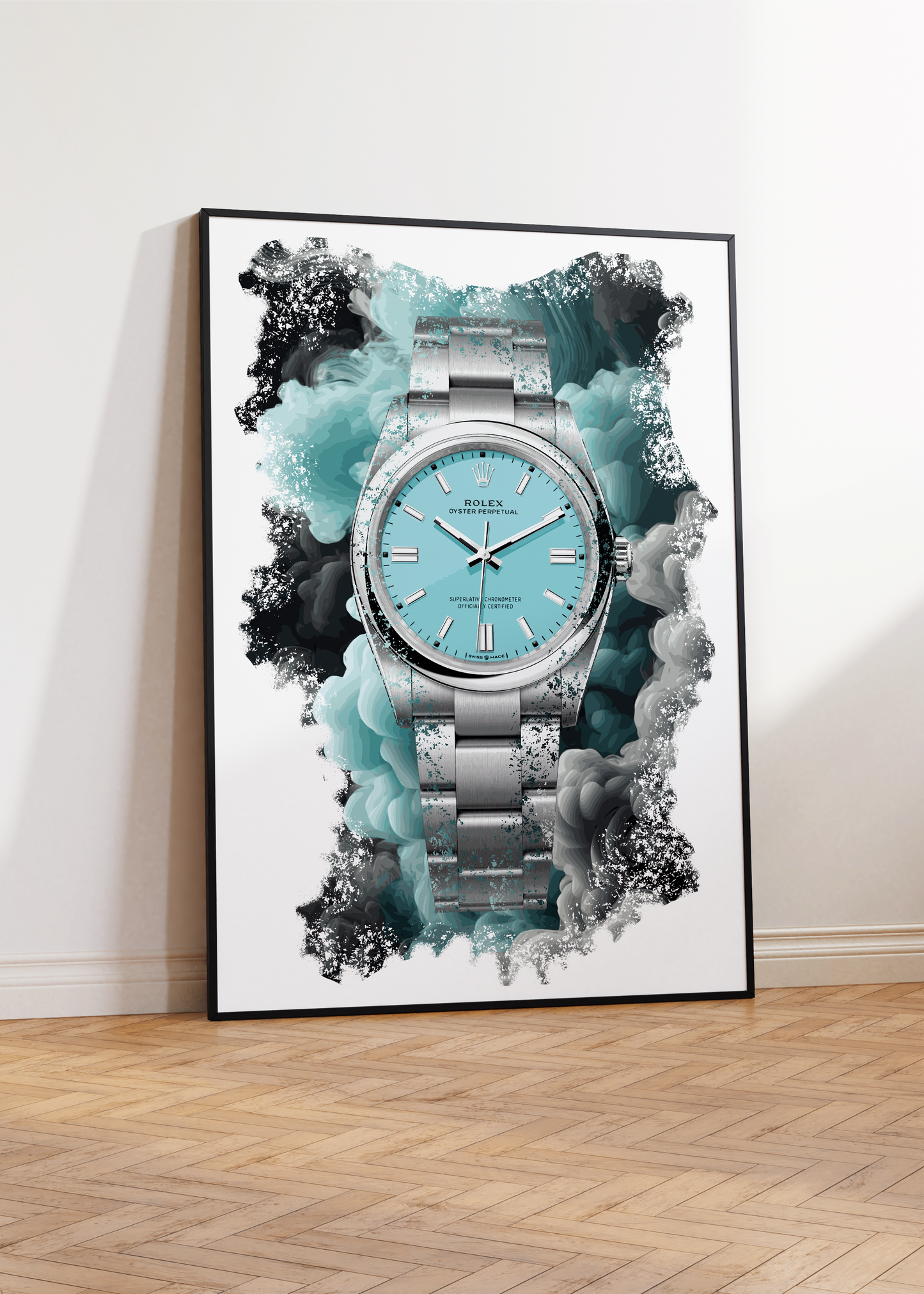 Oyster Perpetual Ref. 126000 Watch Art Print Poster