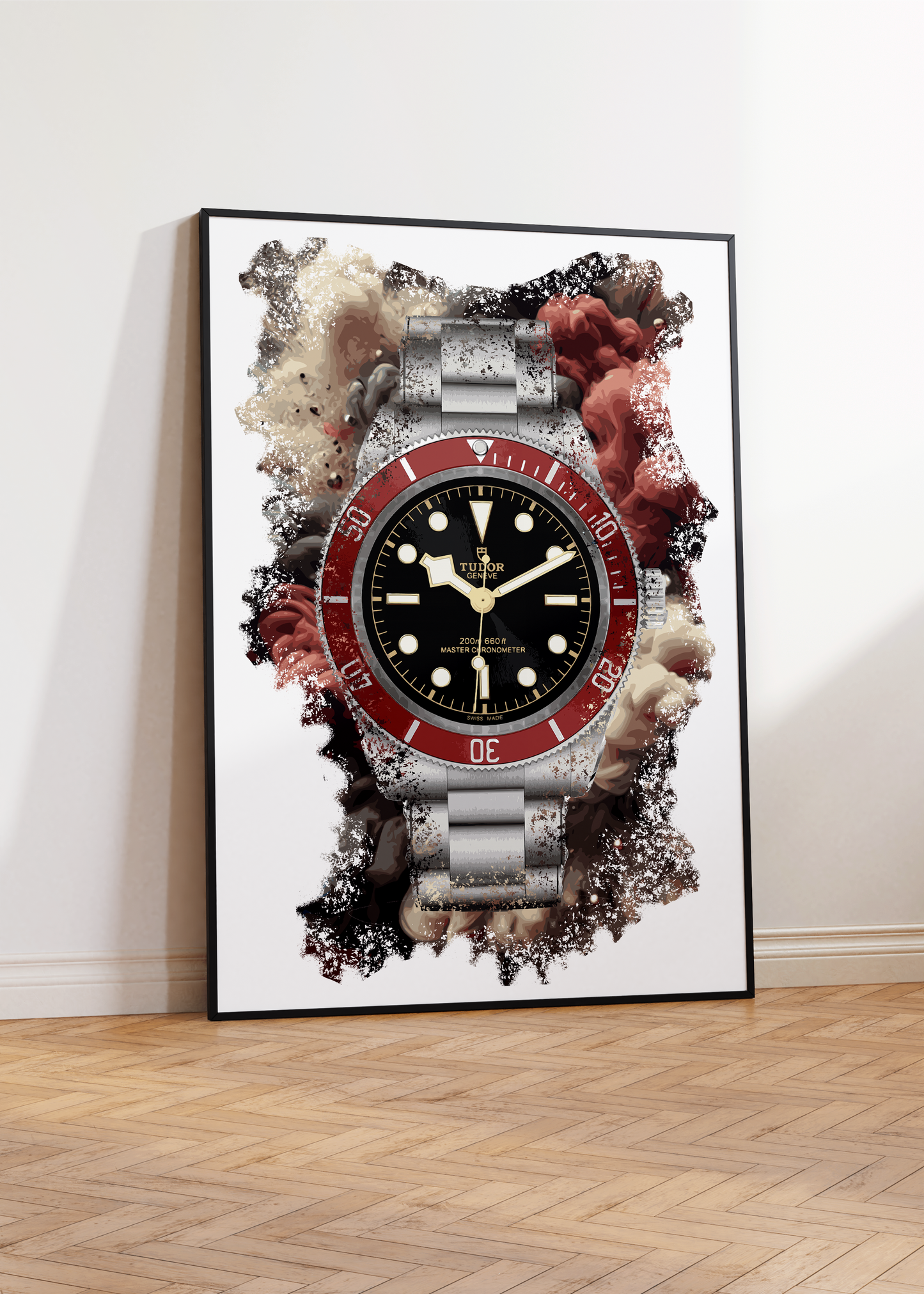 Black Bay Ref. M7941A1A0RU-0001 Watch Art Print Poster