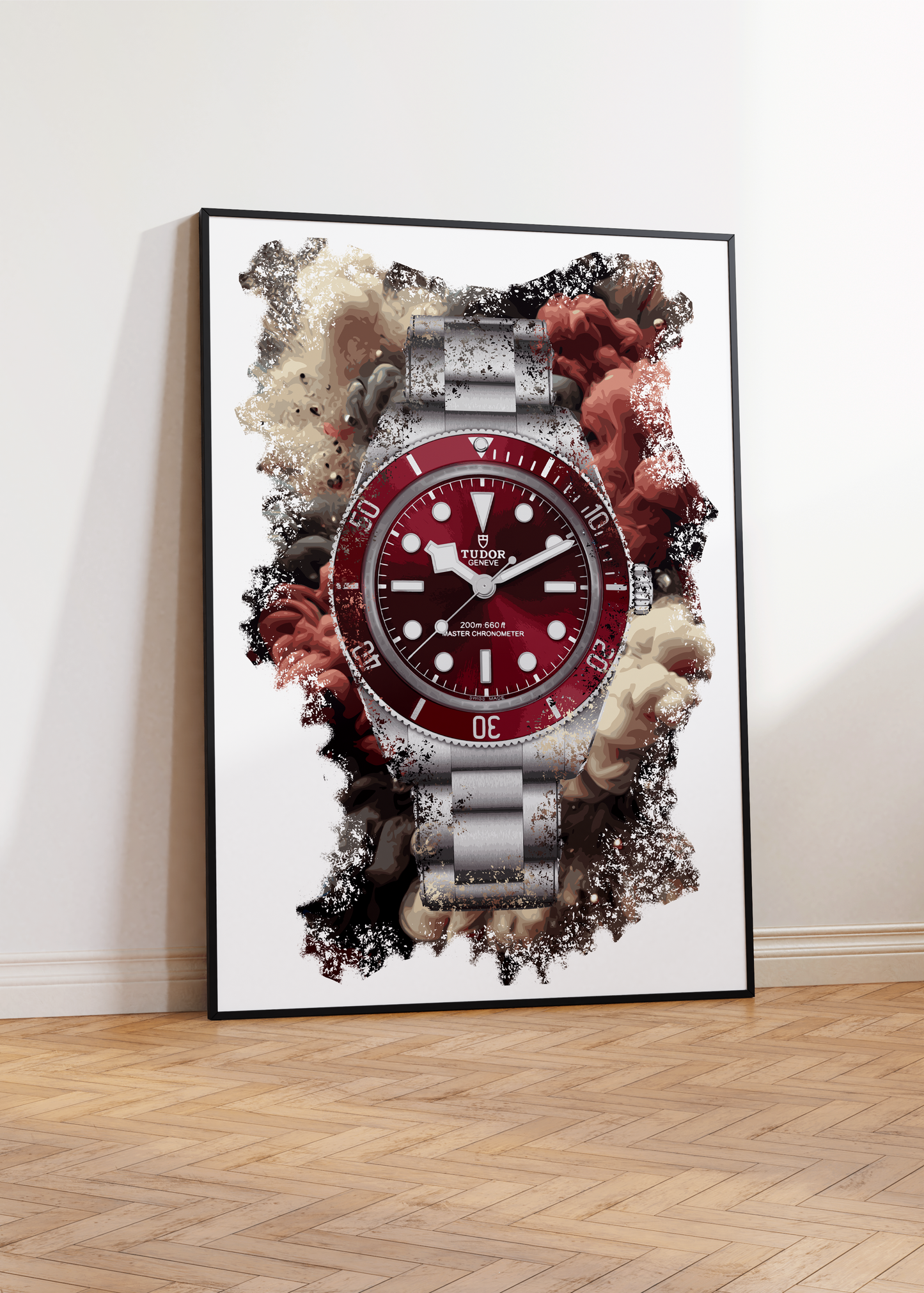 Black Bay Ref. M7939A1A0RU-0001 Watch Art Print Poster