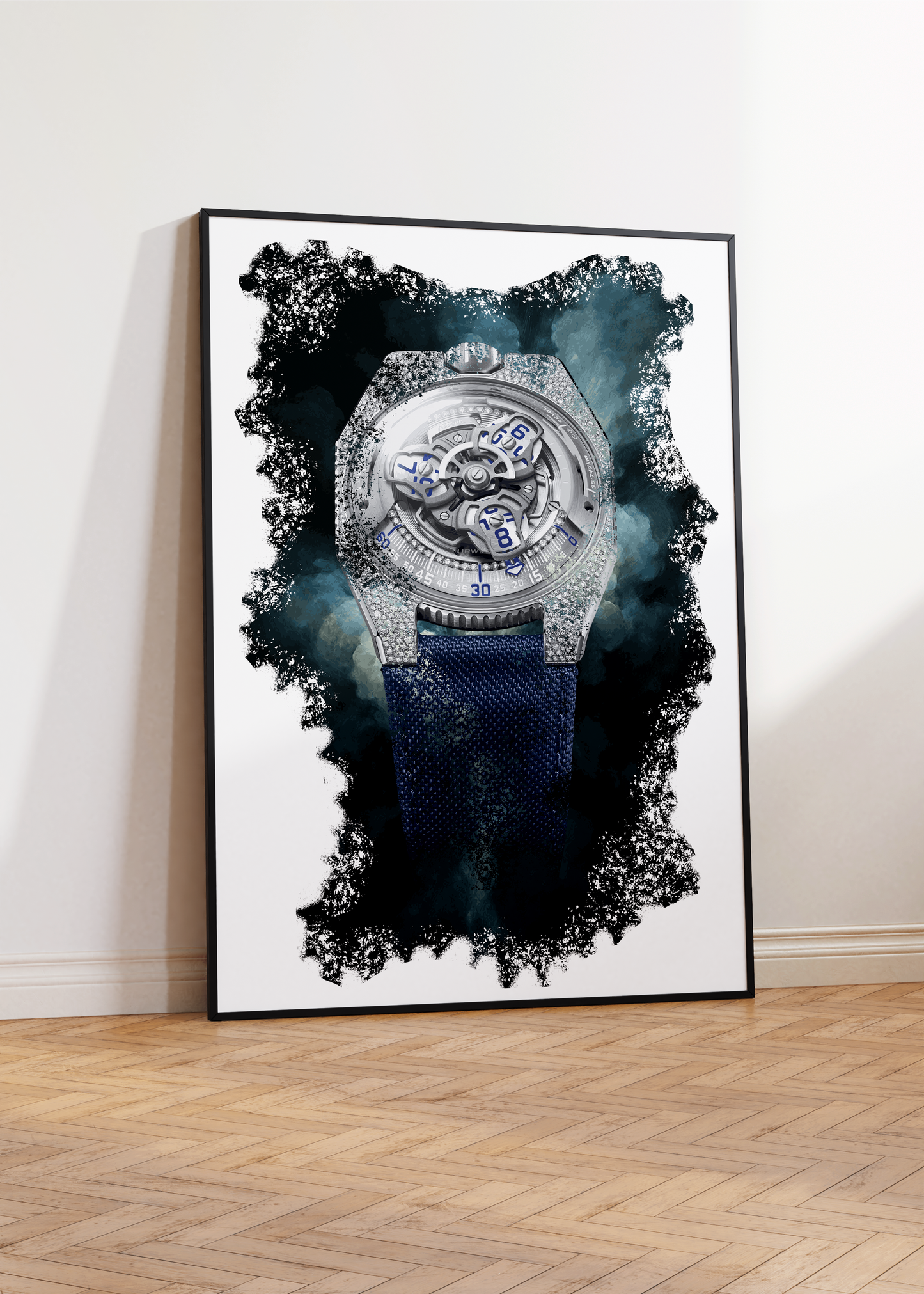 UR-100V Stardust Watch Art Print Poter