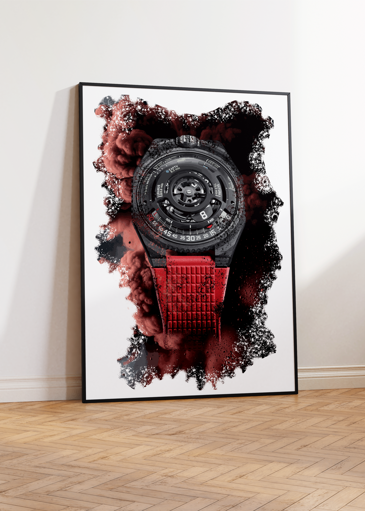 UR-100V Lightspeed Watch Art Print Poster