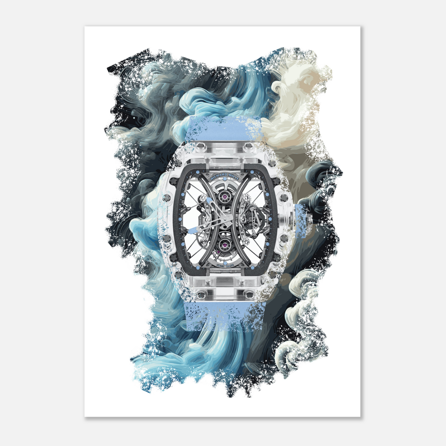 RM 53-02 Watch Art Print Poster