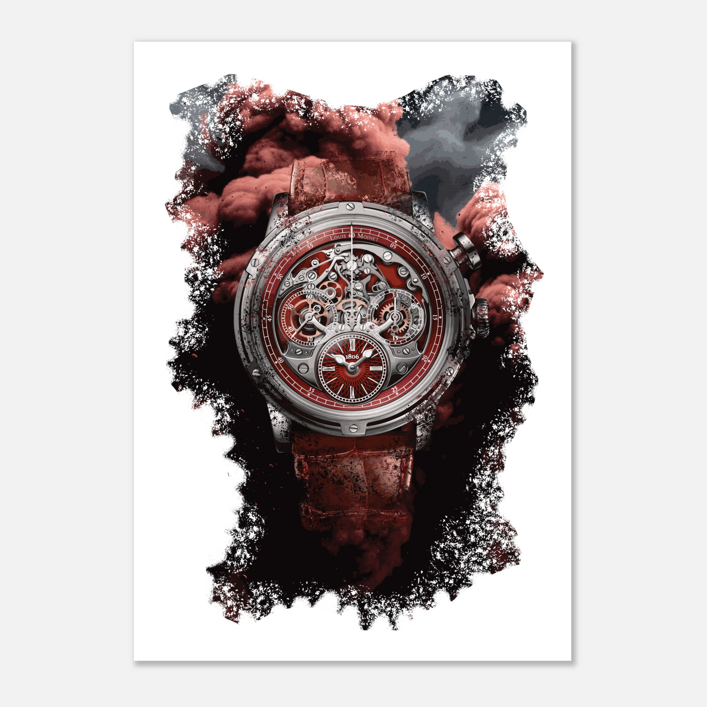 Memoris Superlight Ref. LM-79.20.15 Watch Art Print Poster