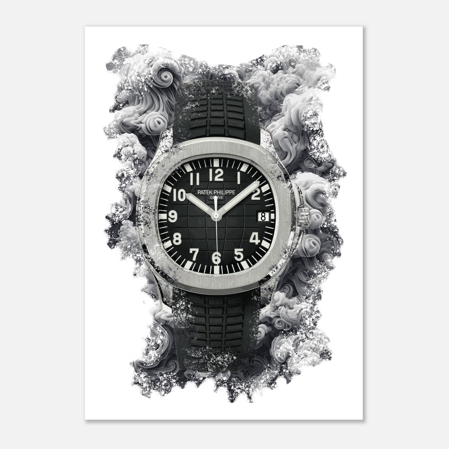 Aquanaut Ref. 5167A-001 Watch Art Print Poster