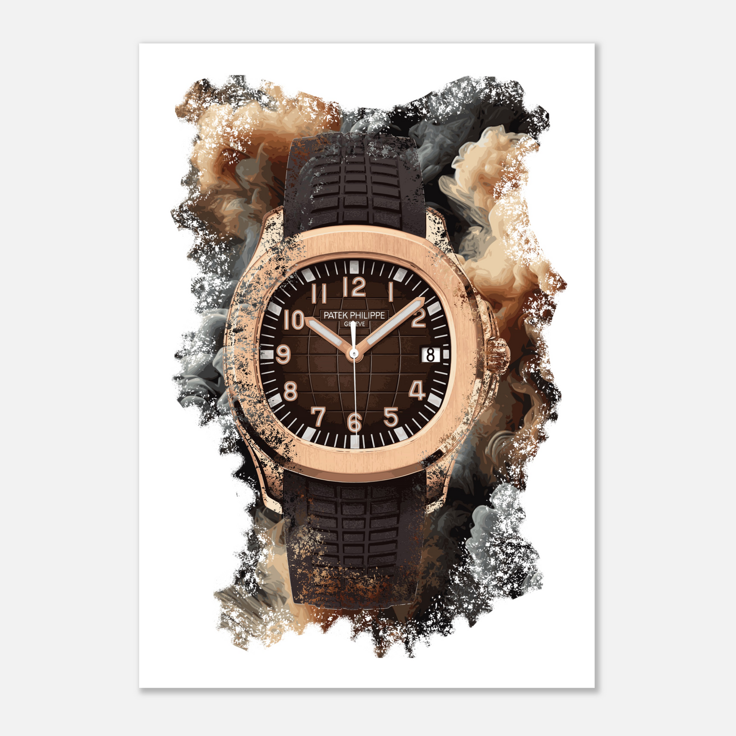 Aquanaut Ref. 5167R-001 Watch Art Print Poster