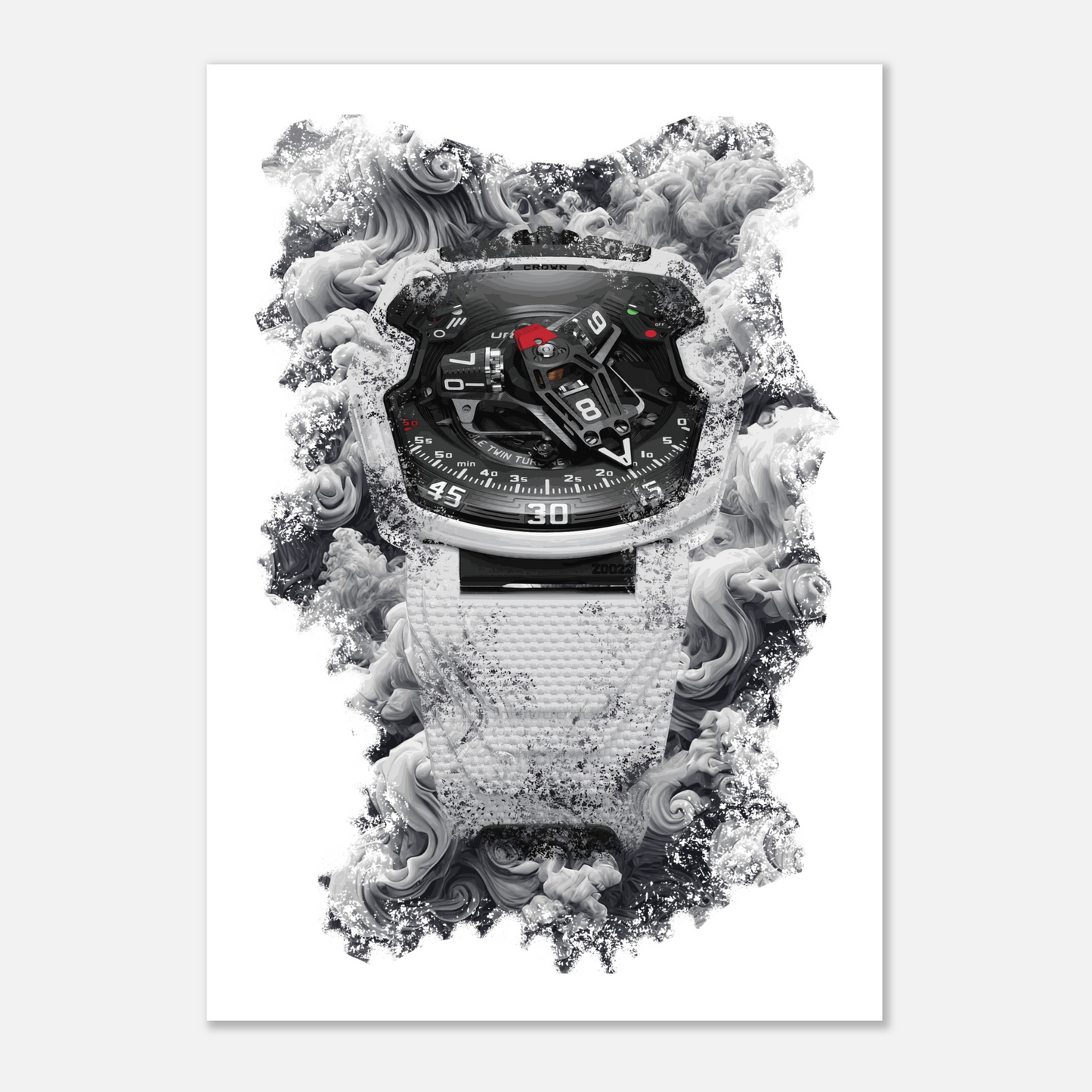 UR-230 Polaris Watch Art Print Poster